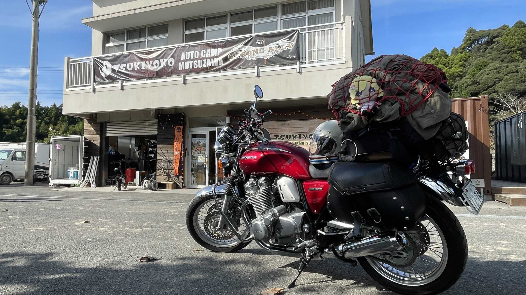 3度目の月夜湖はバイクで!