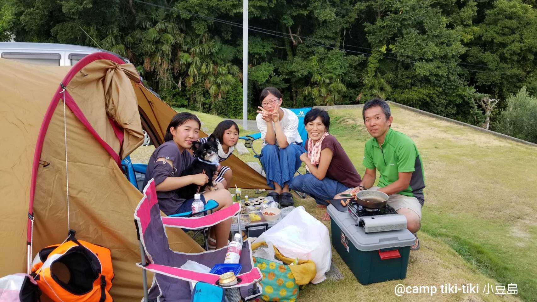 夕食の様子