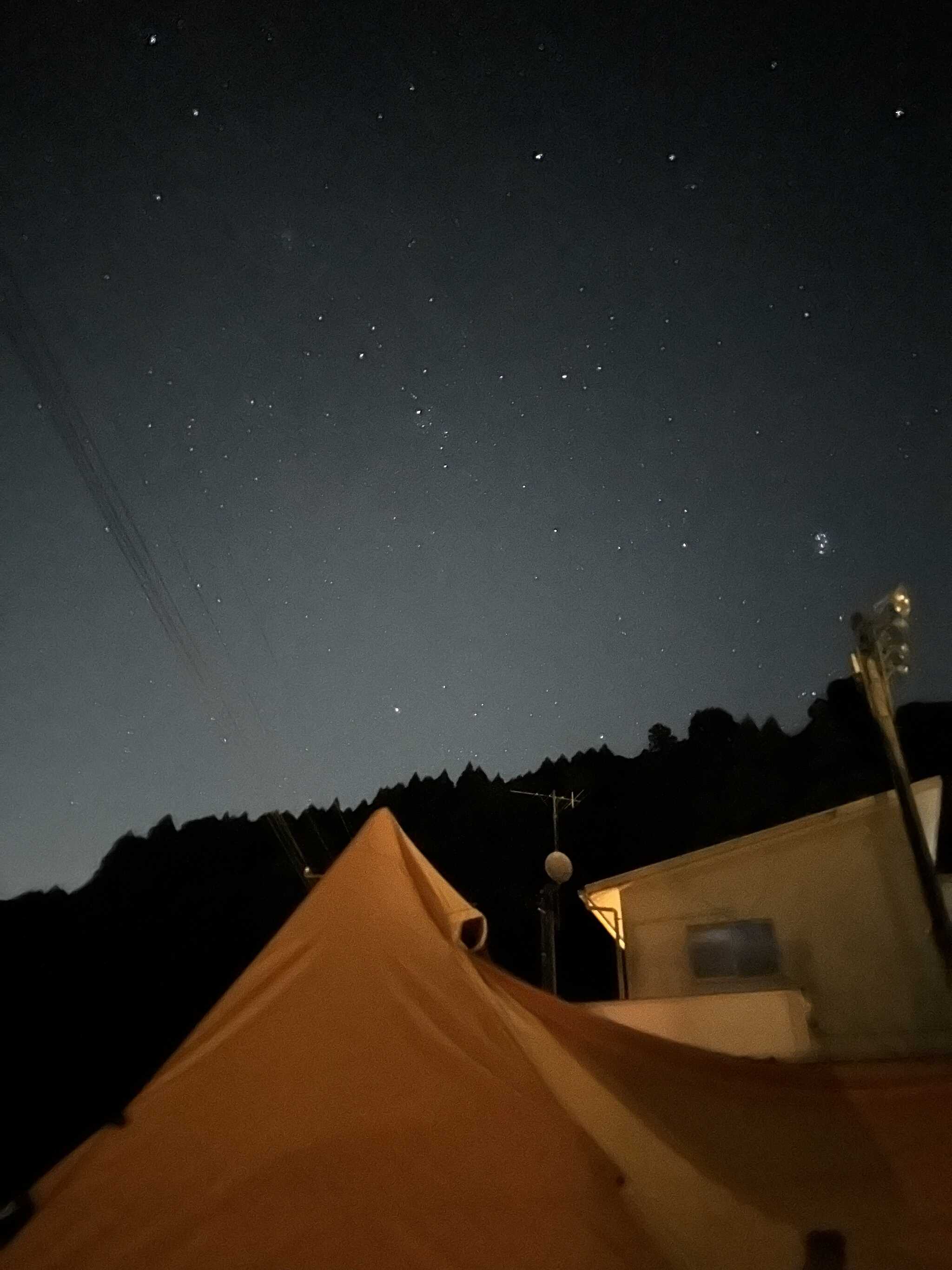 満点の星空
