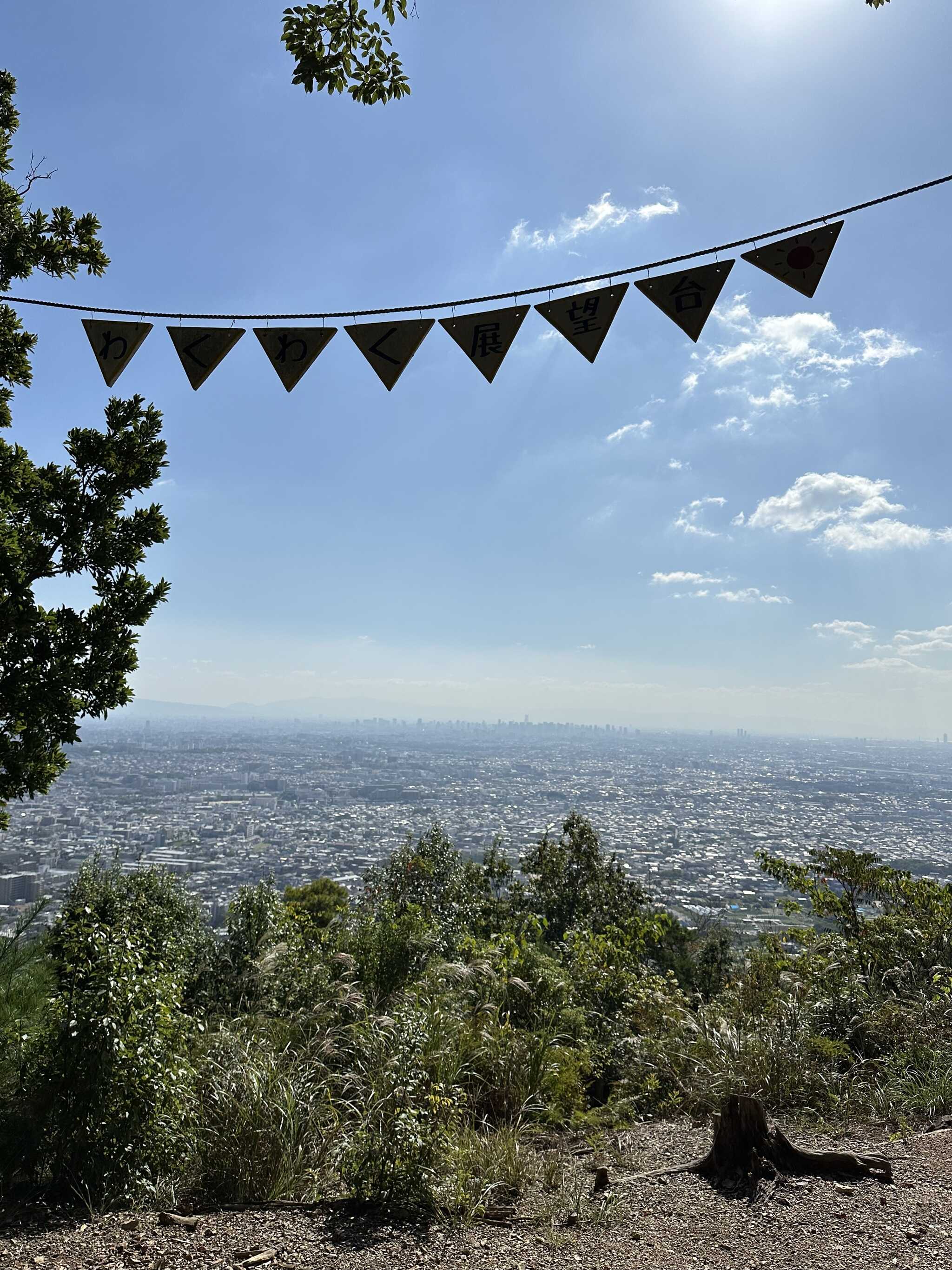 わくわく展望台からの景色
