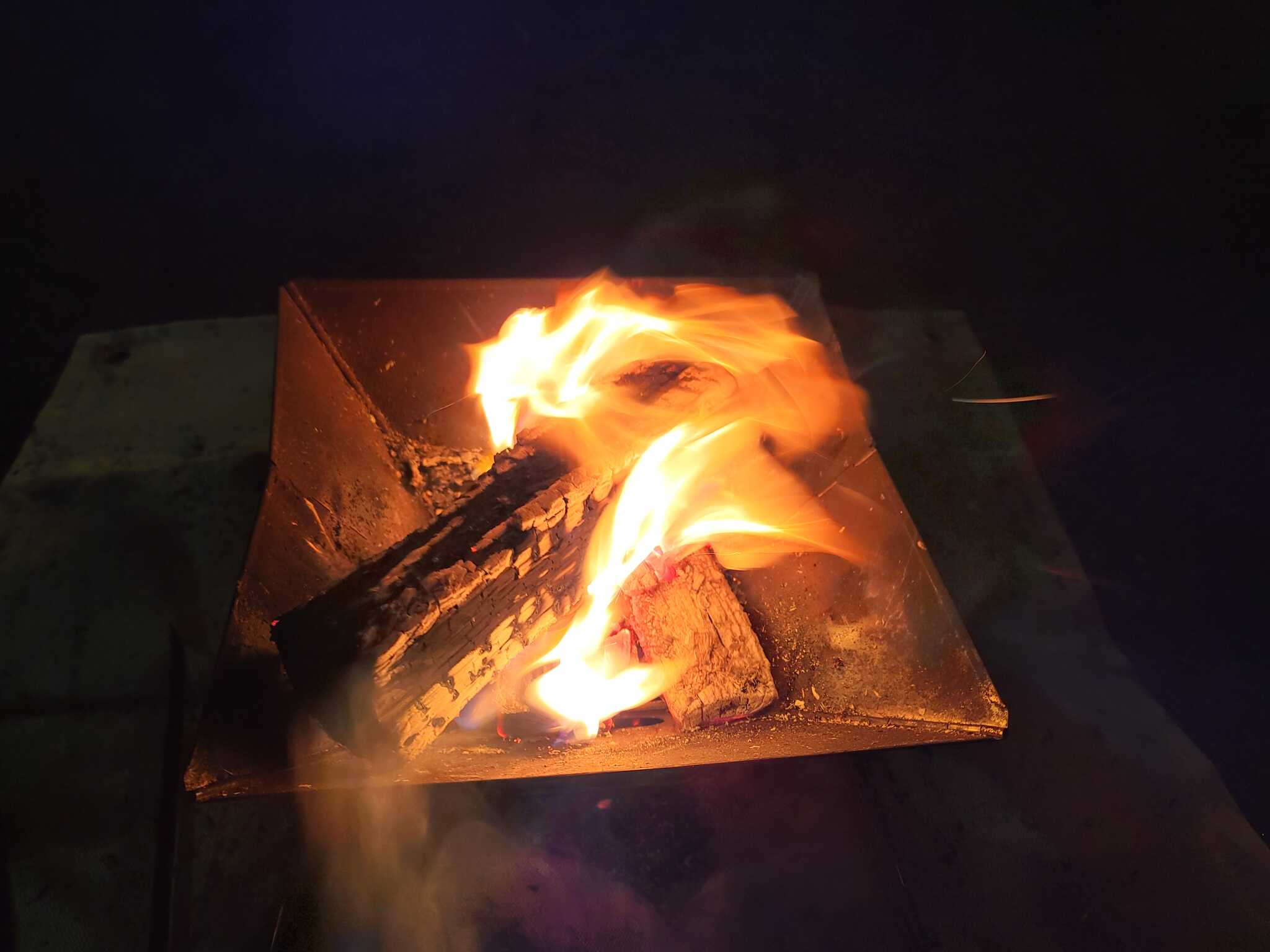 焚火