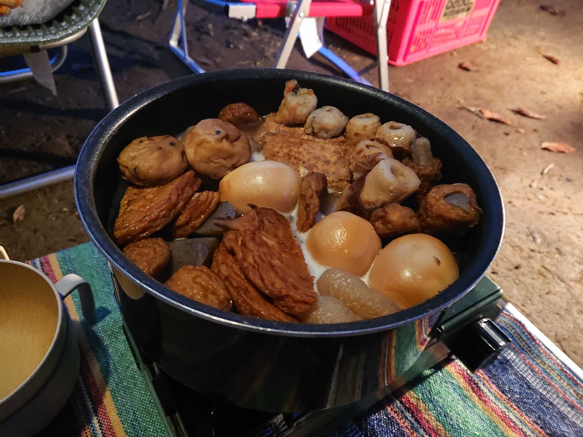 寒い夜はおでんにしましたよ~