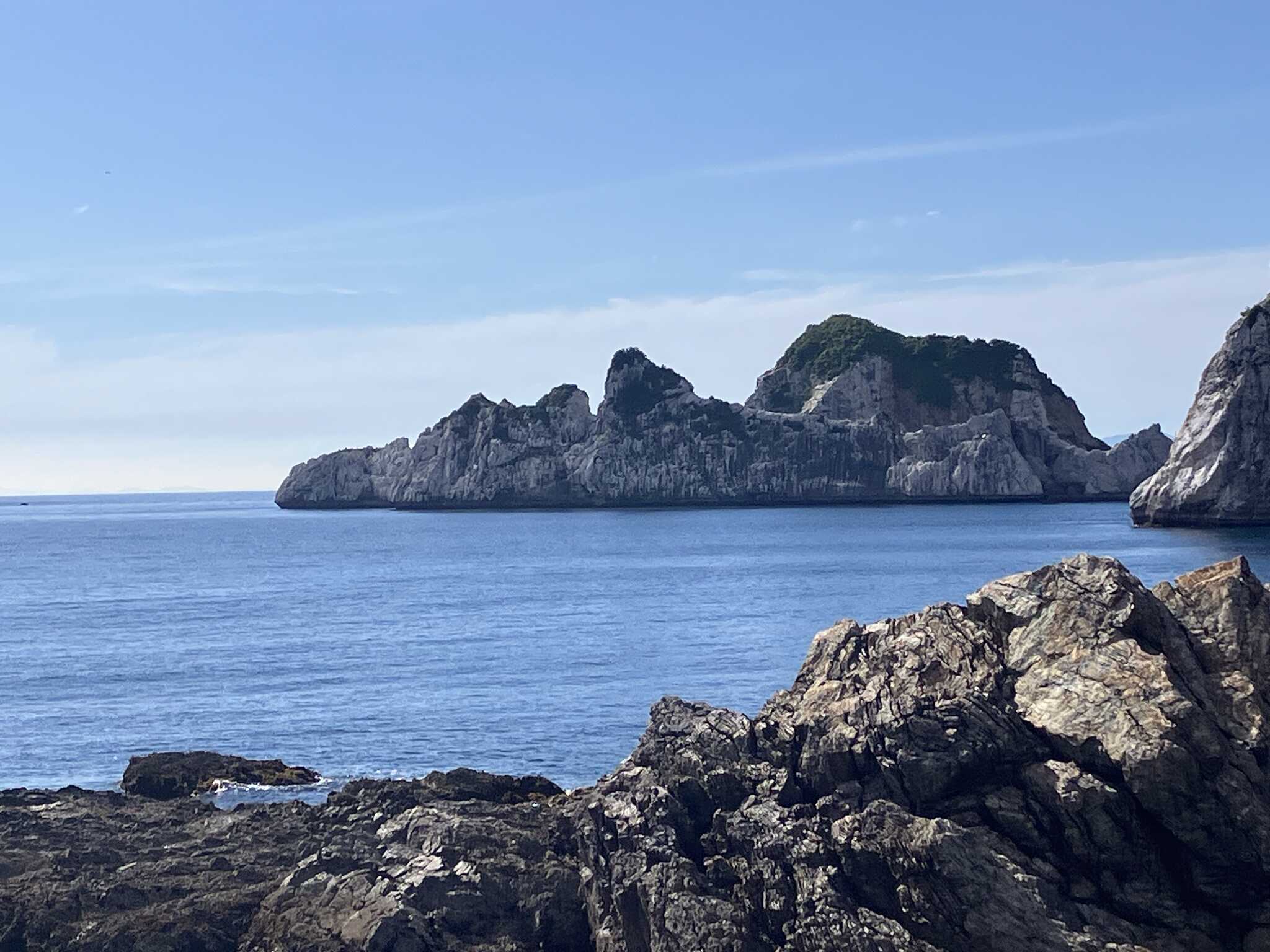 白崎海洋公園の遠景