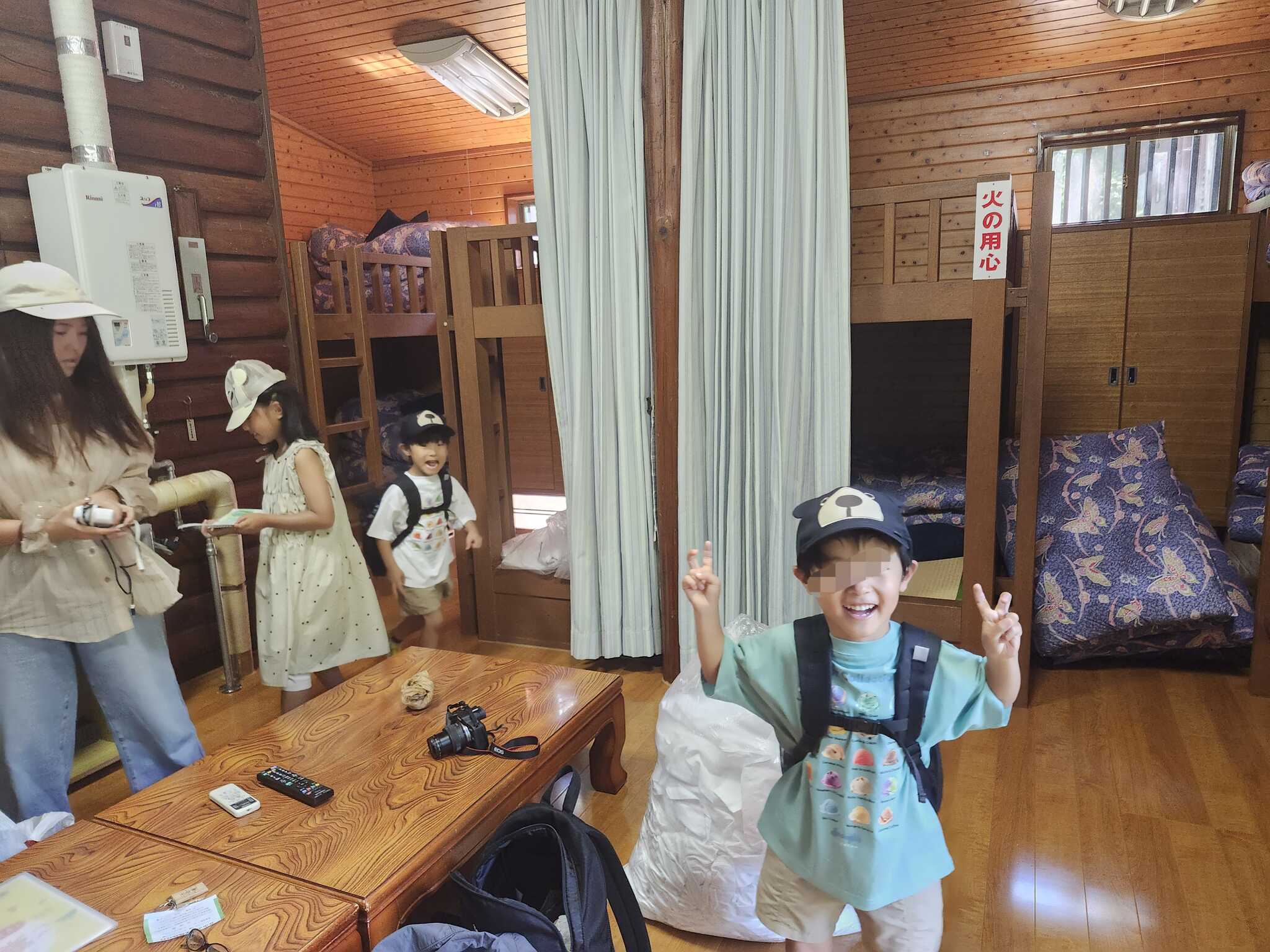 コテージの中