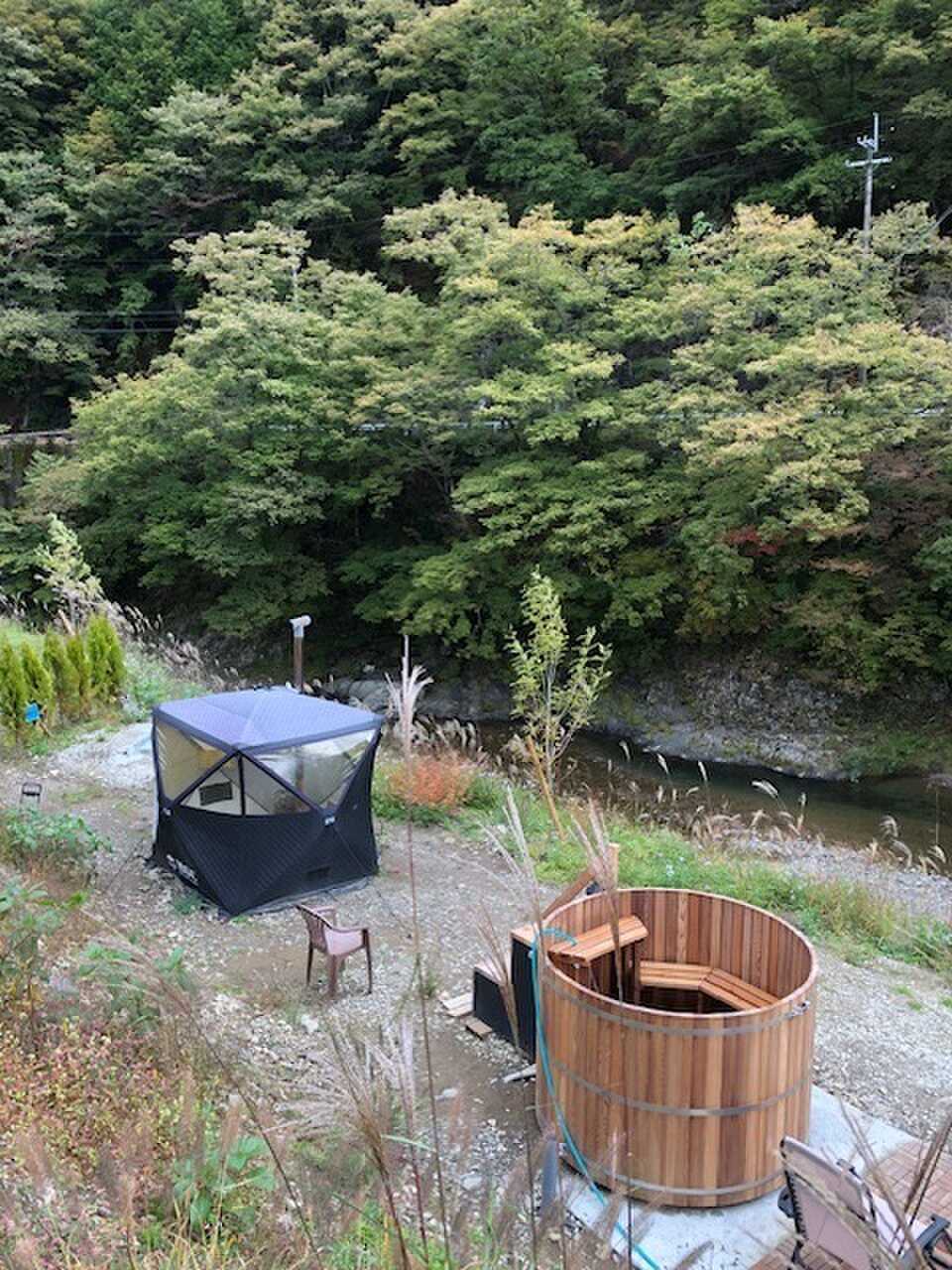 テントサウナ