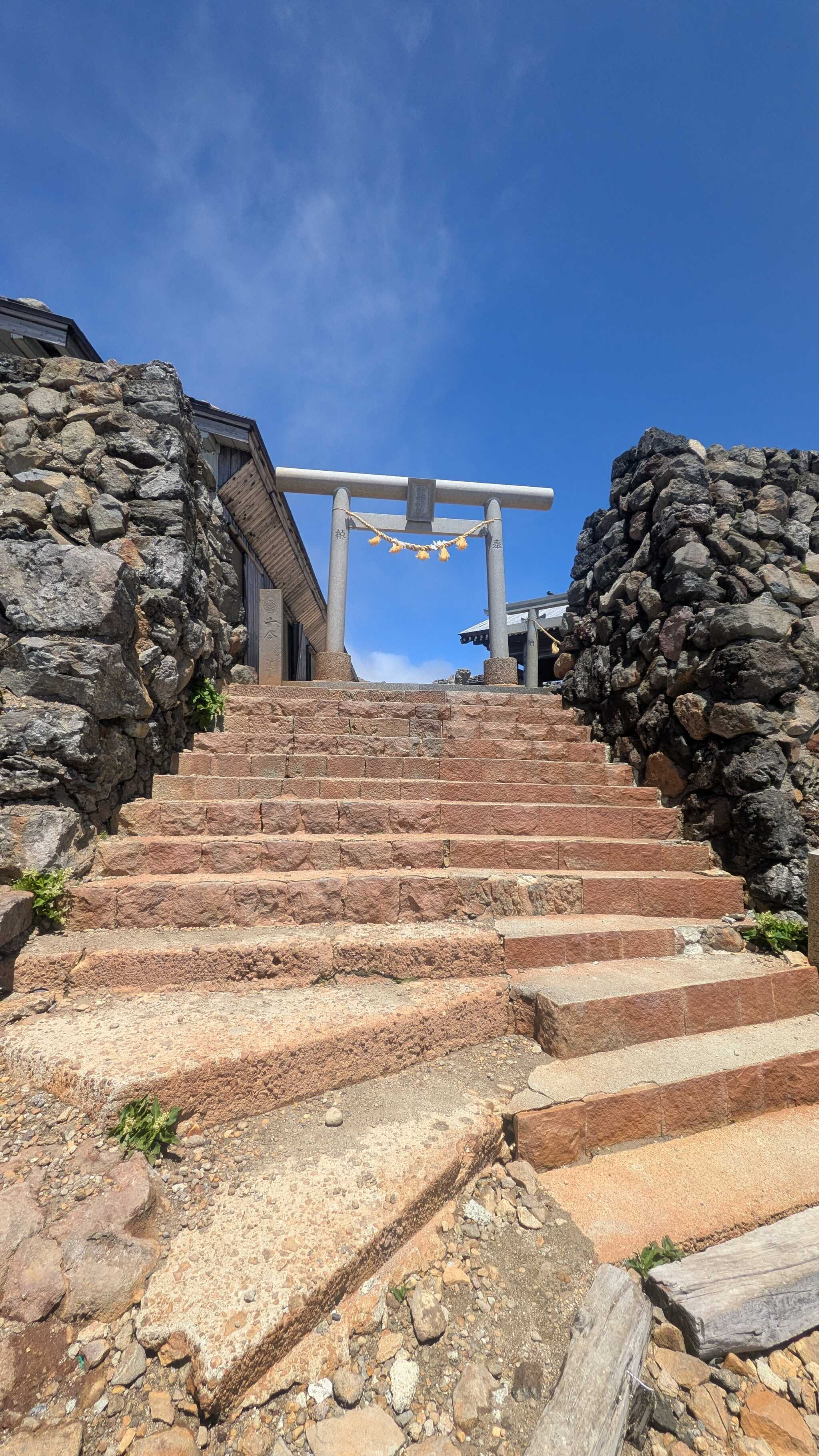 王滝頂上