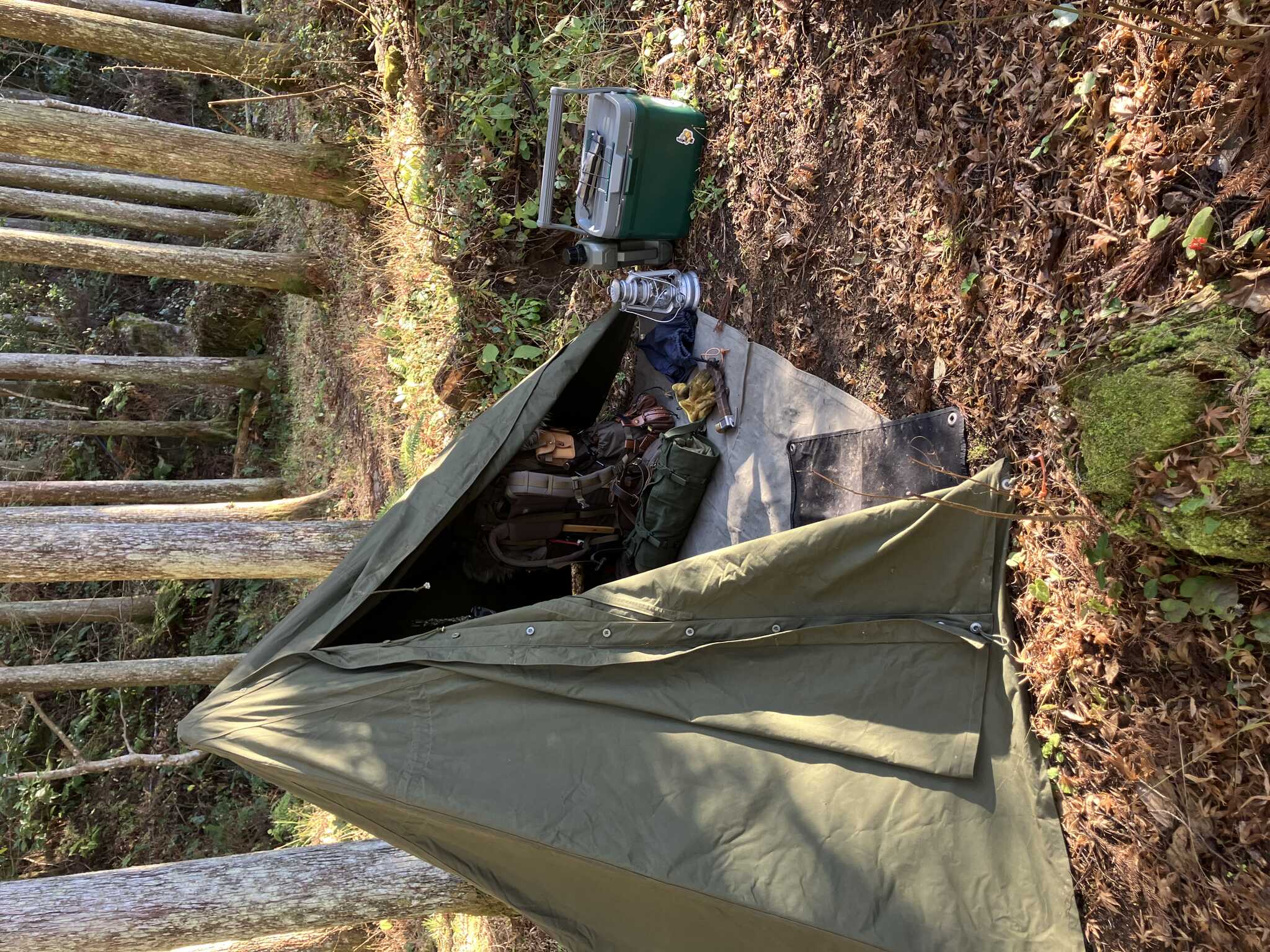 素人軍幕でもサマになる!