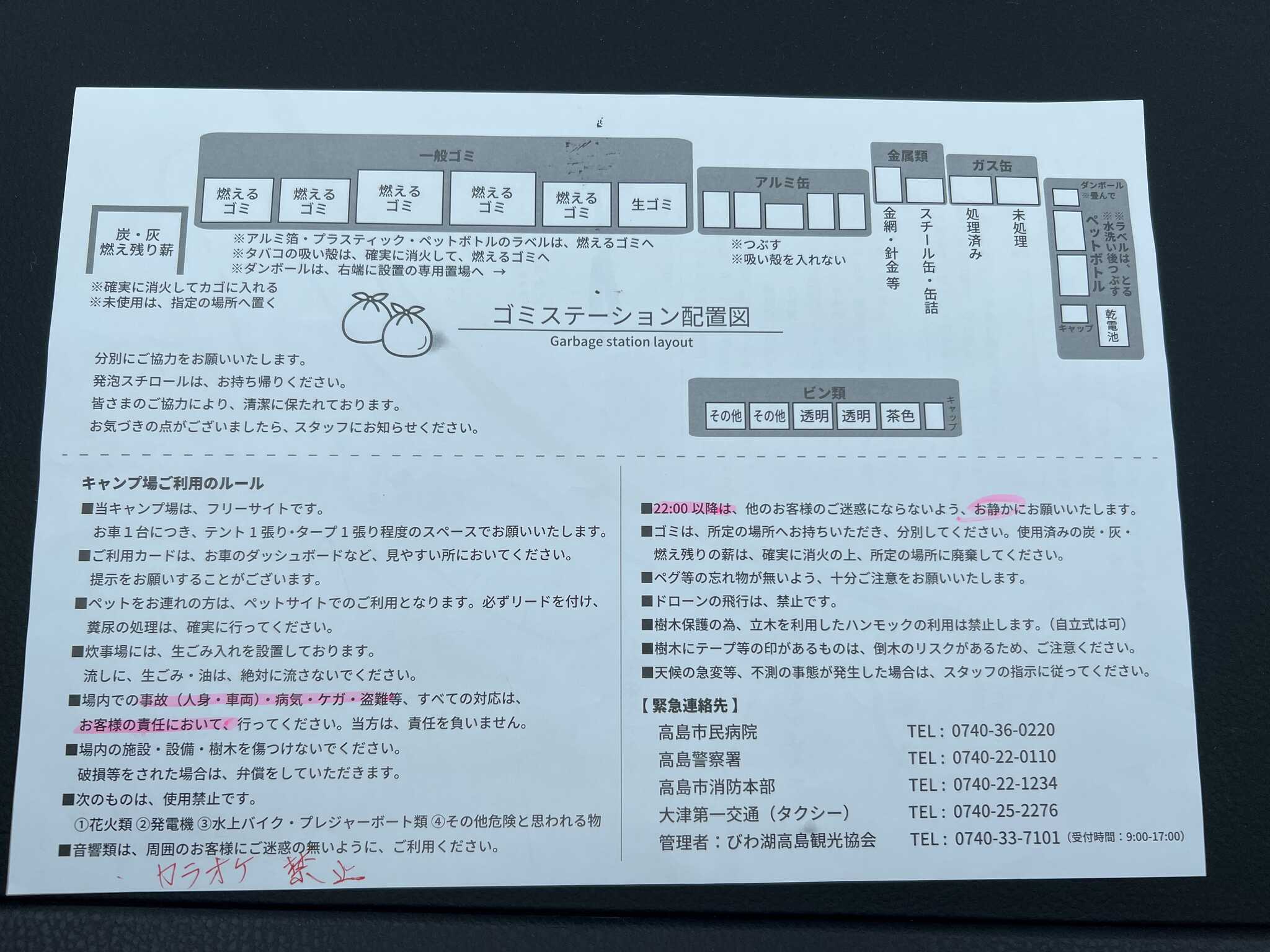ゴミステーションとルール
