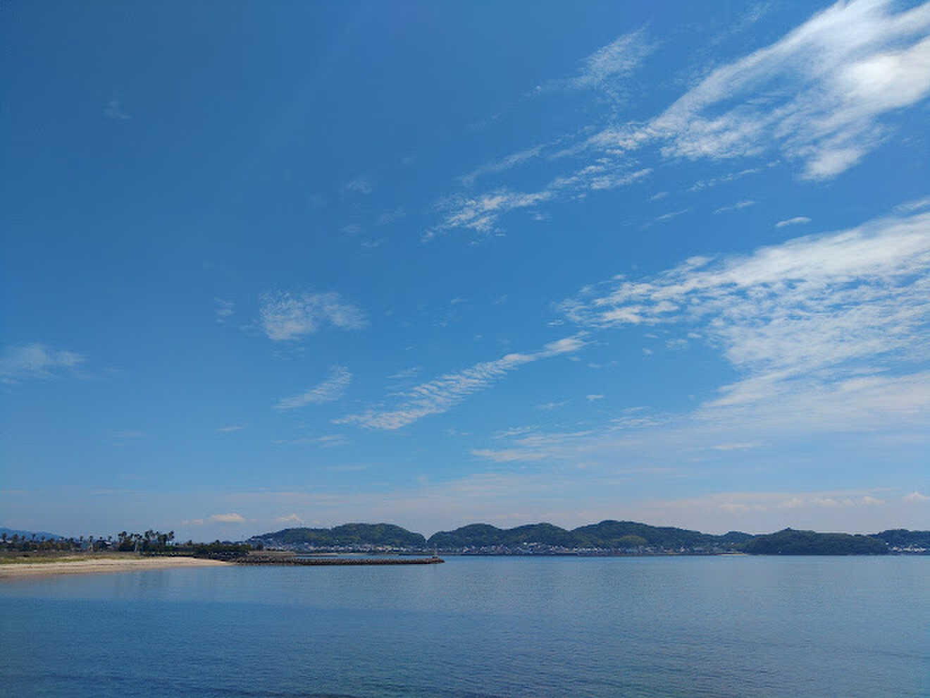 目の前の海