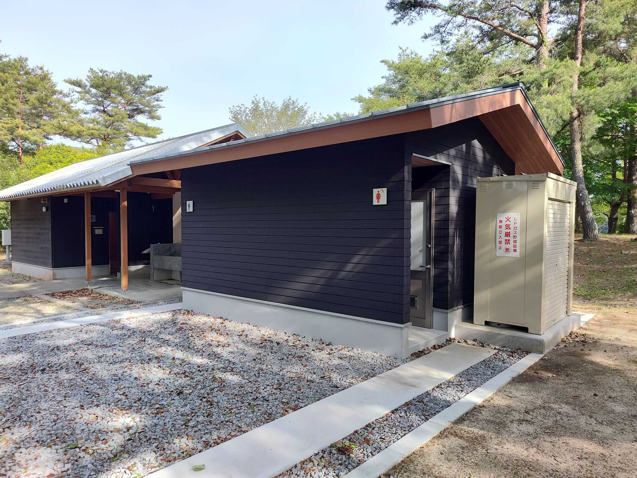 新シャワー設備外観