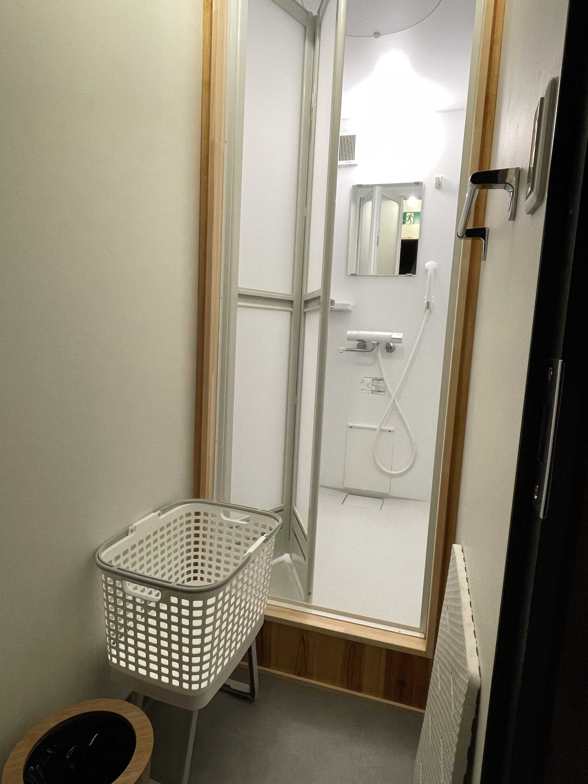 シャワーも綺麗で水圧も◎