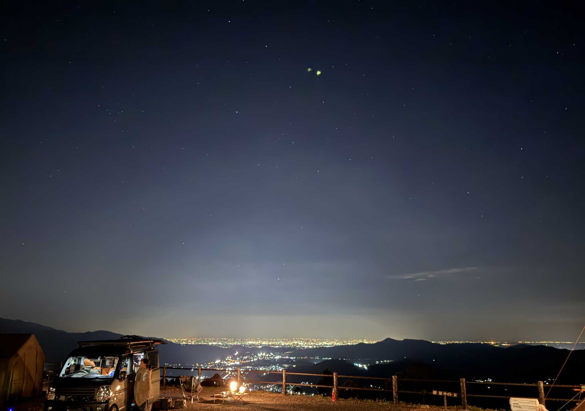 佐賀市内の夜景