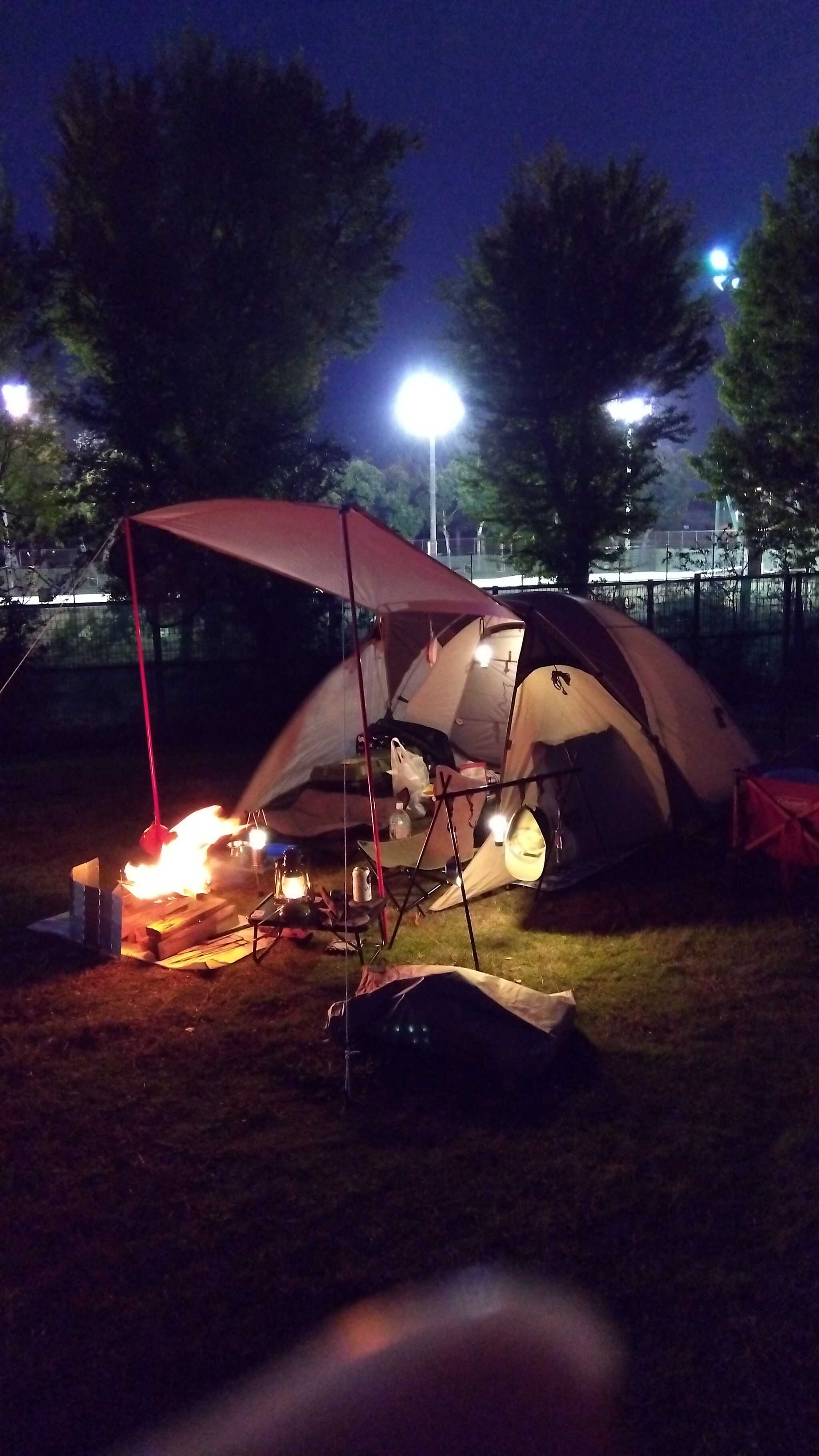 夜間の状況