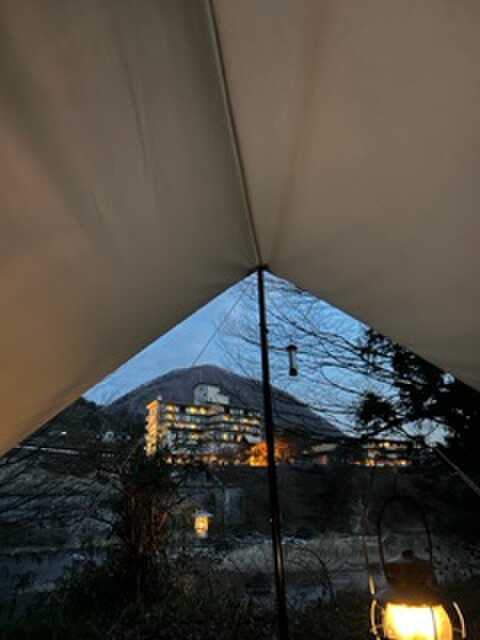 川向こうの夜景