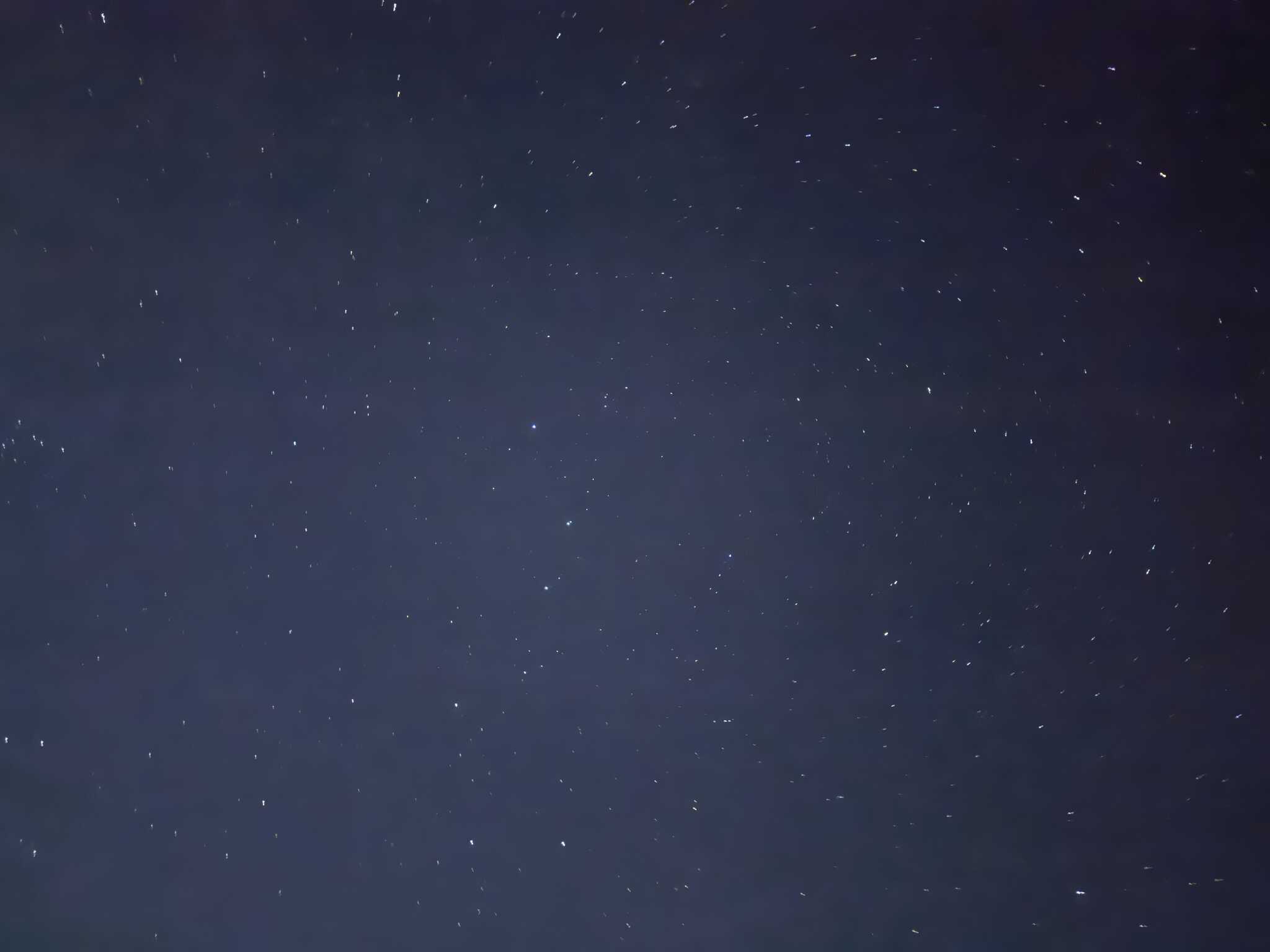 夜の星空