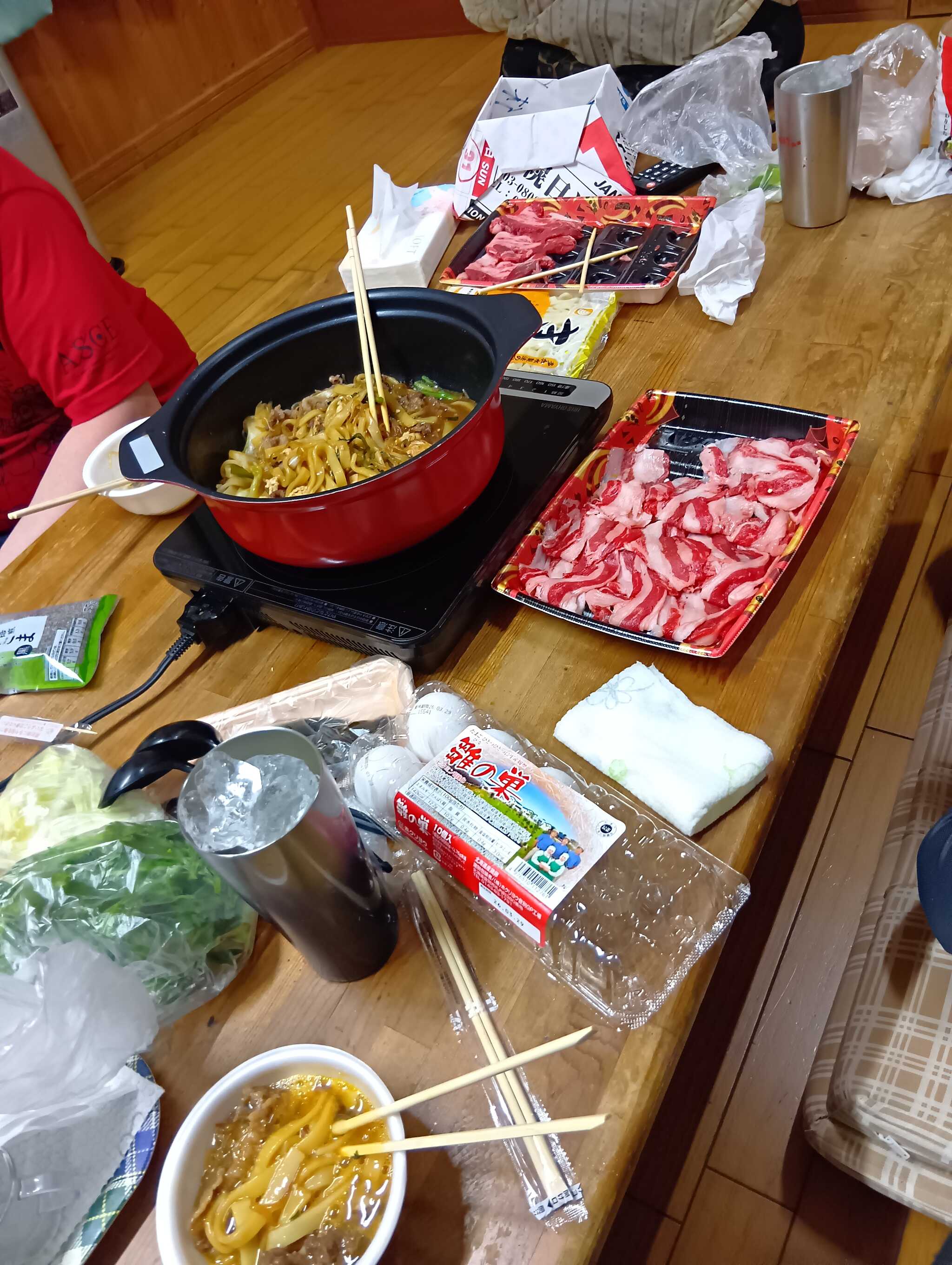 夕食です