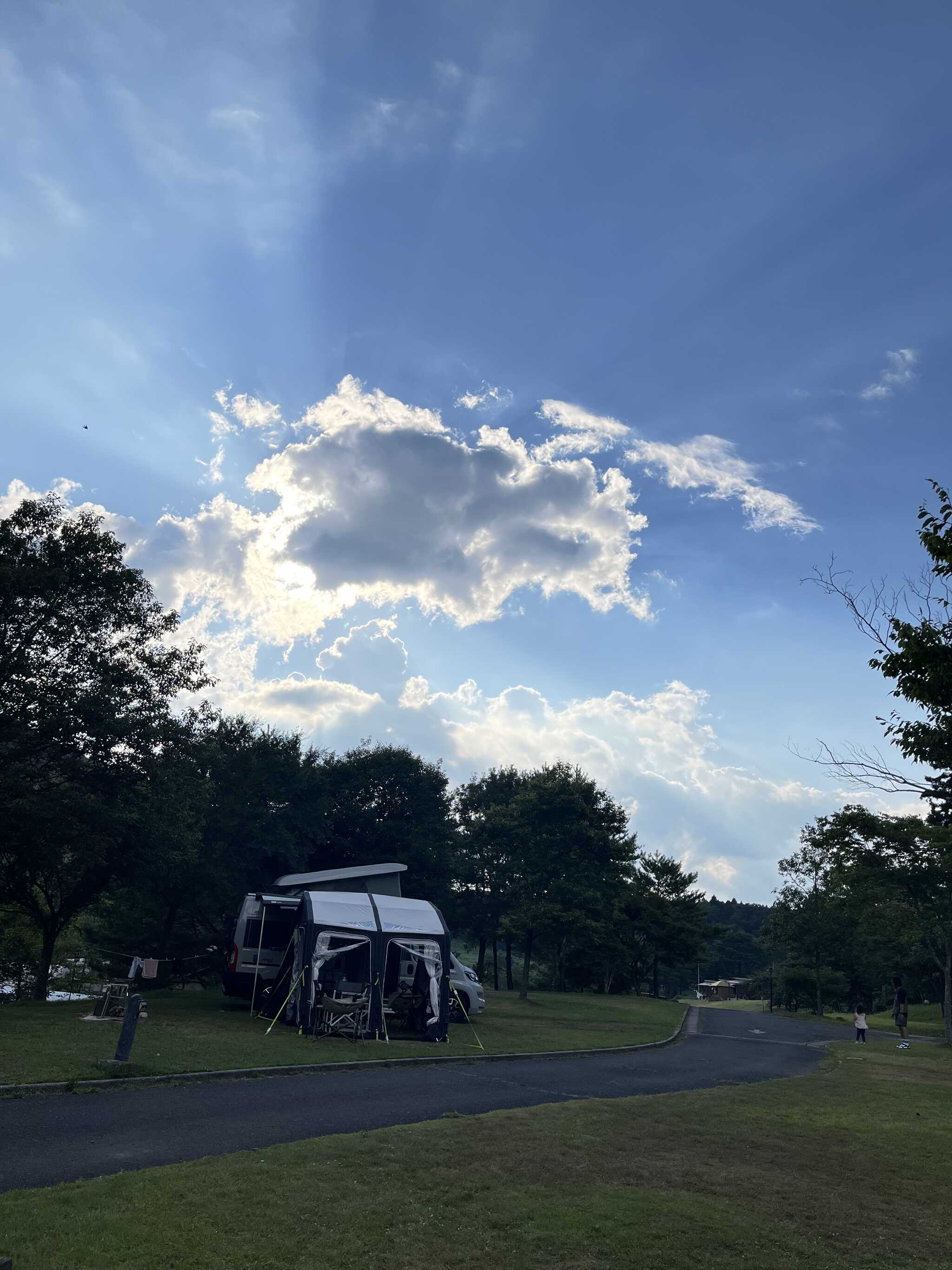8月の雲