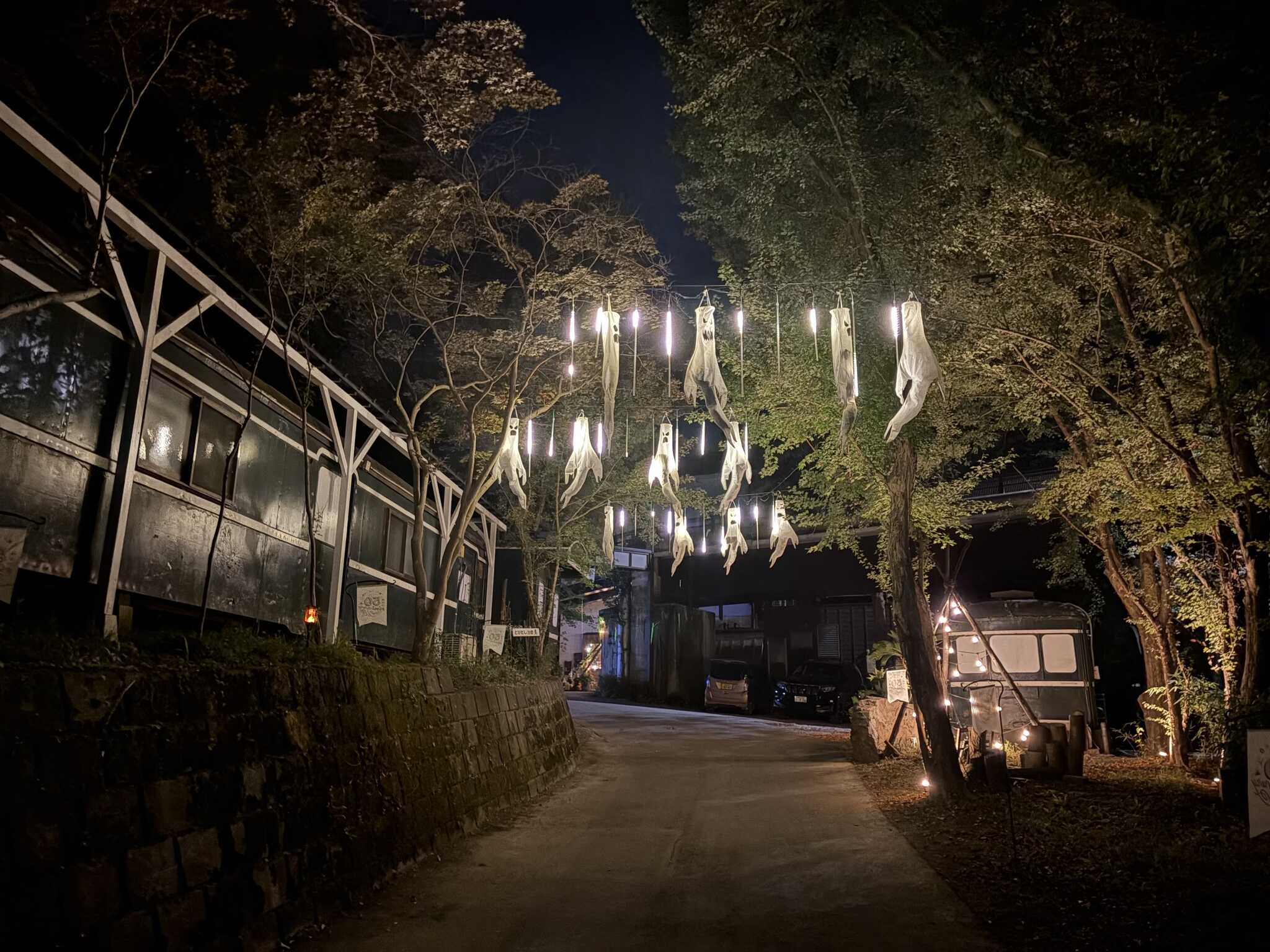 ハロウィンの演出です。