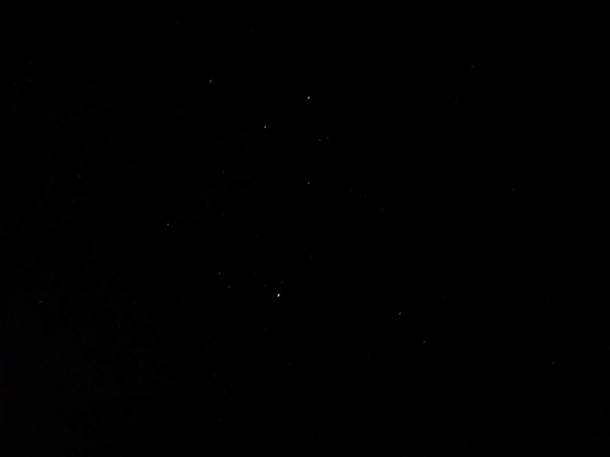 星がほんとにきれいでした。