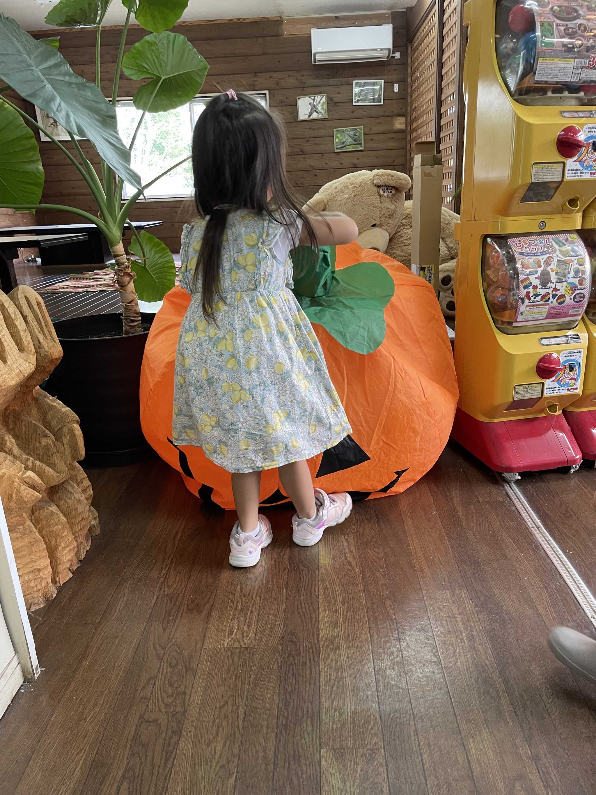 管理棟はハロウィン仕様