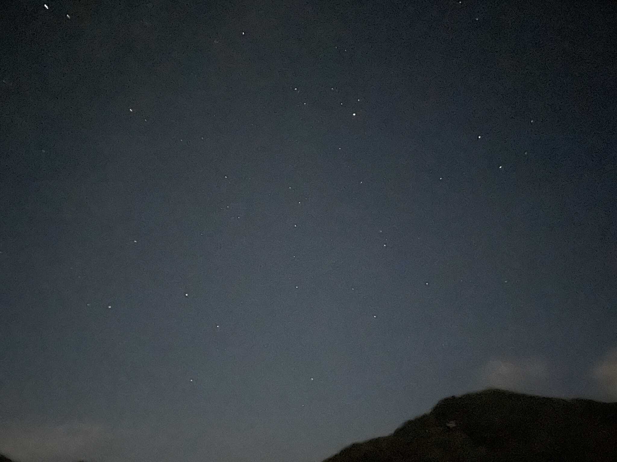 満天の星
