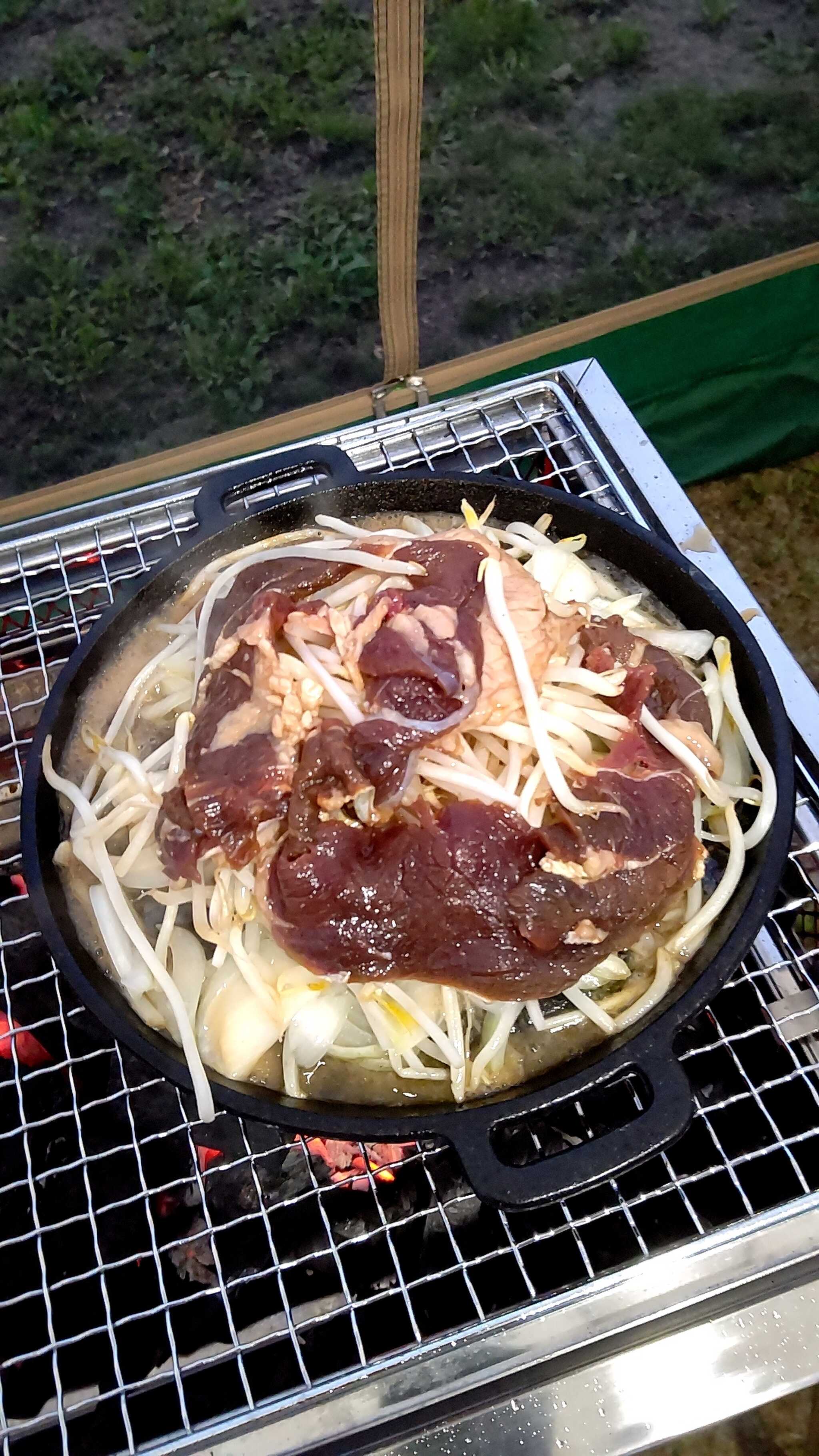 鹿肉ジンギスカン