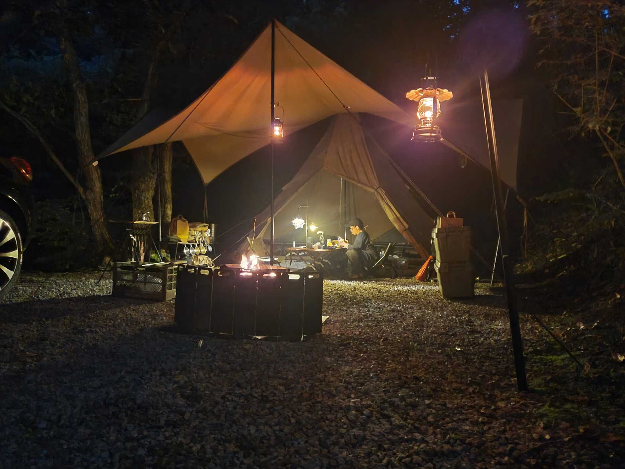 夜のひと時