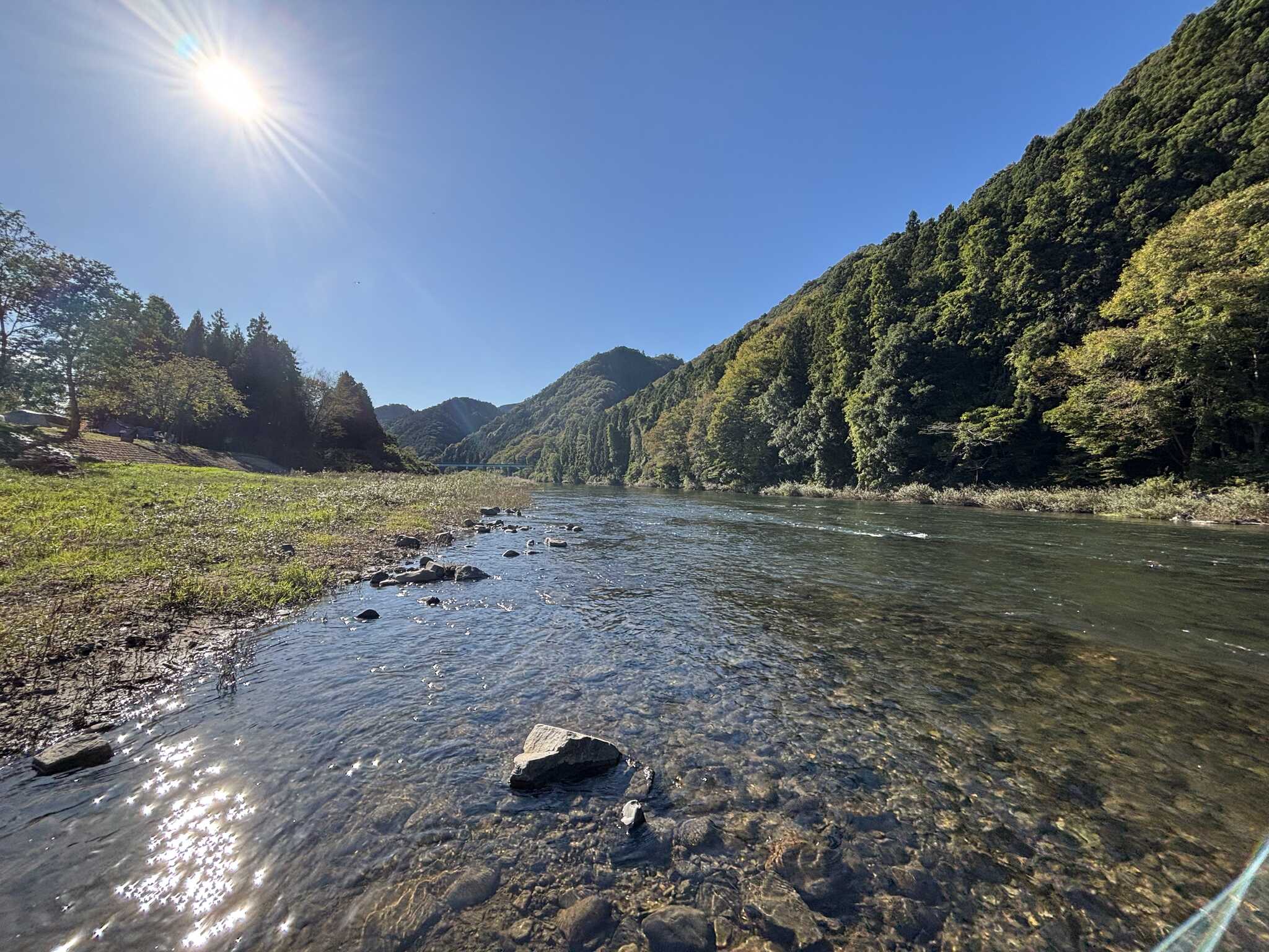 久慈川の風景