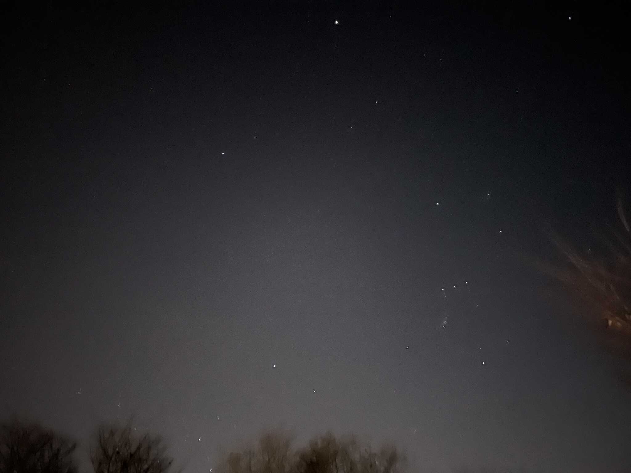 星空も綺麗。灯りがないのでしっかり見れます