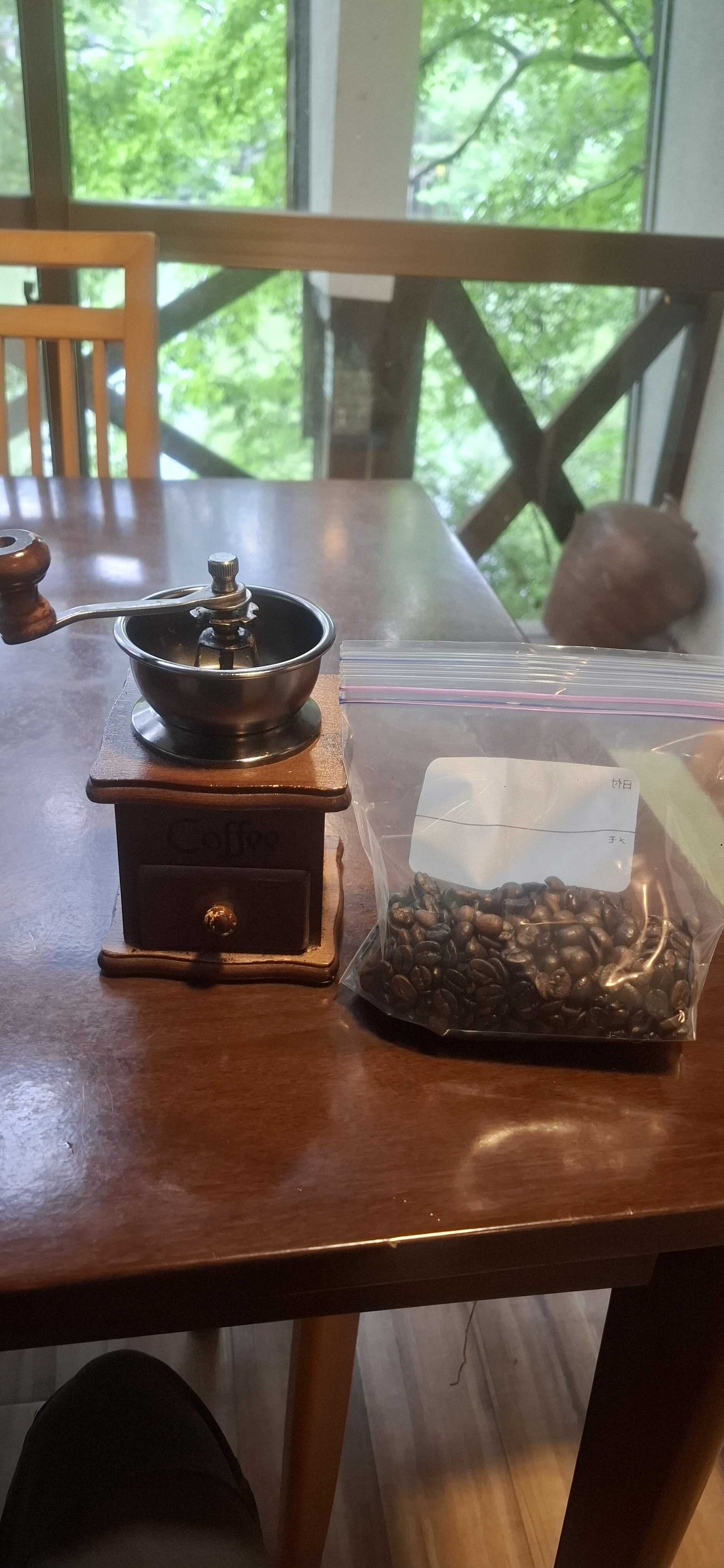 初めての焙煎コーヒー