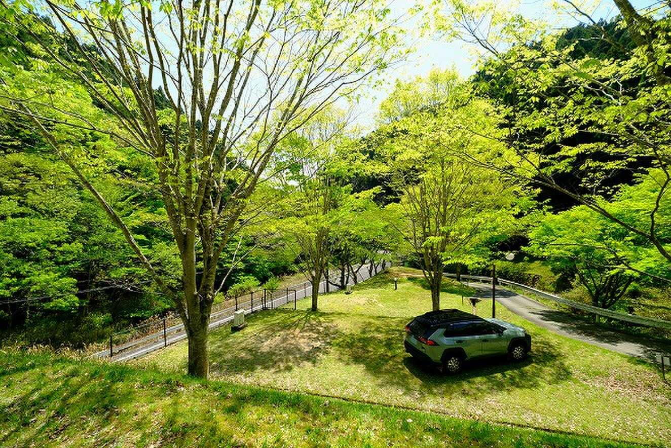 名残惜しい気持ちで、やや上から区画を撮影。