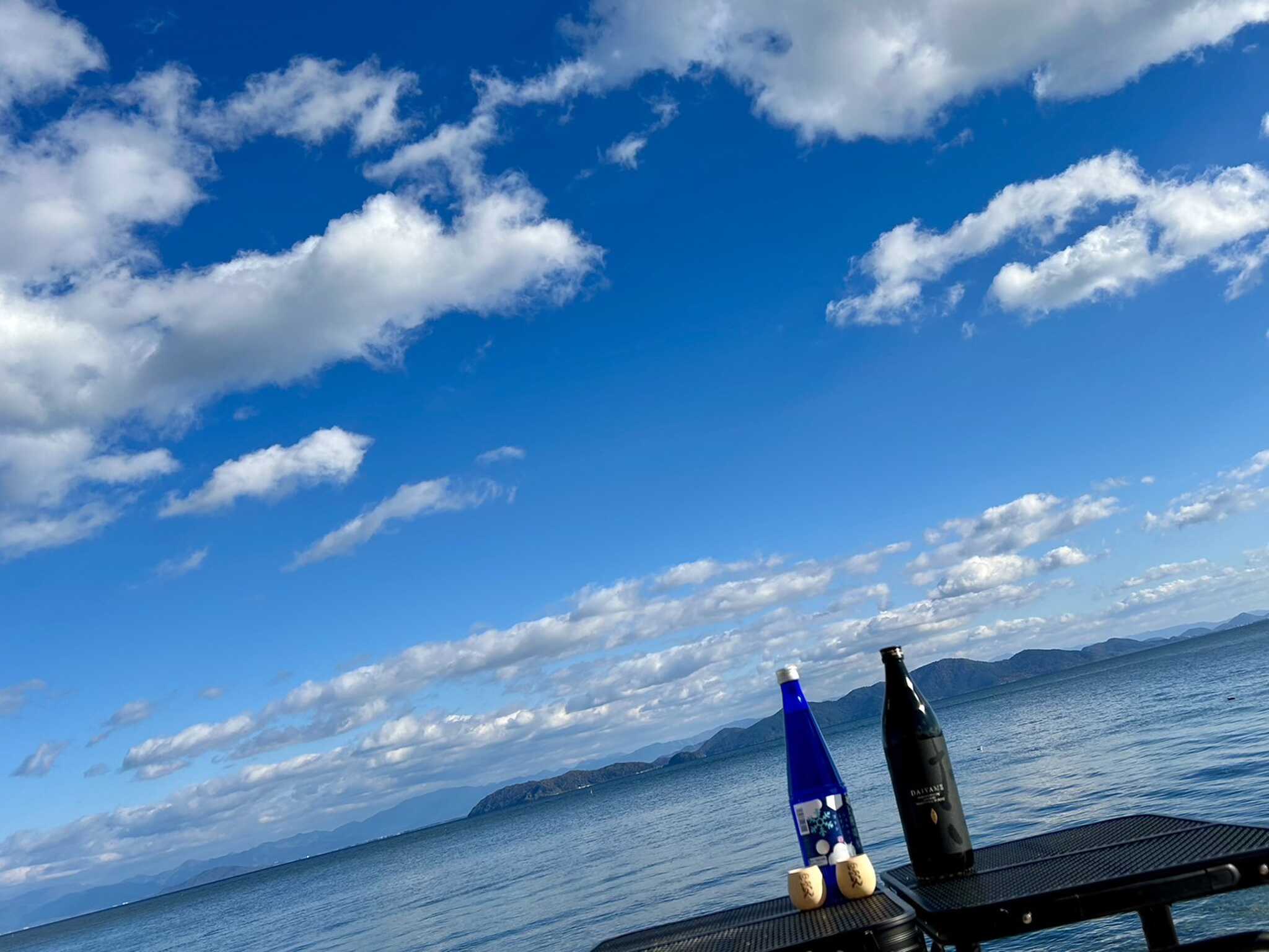 日本酒と焼酎と、湖と…