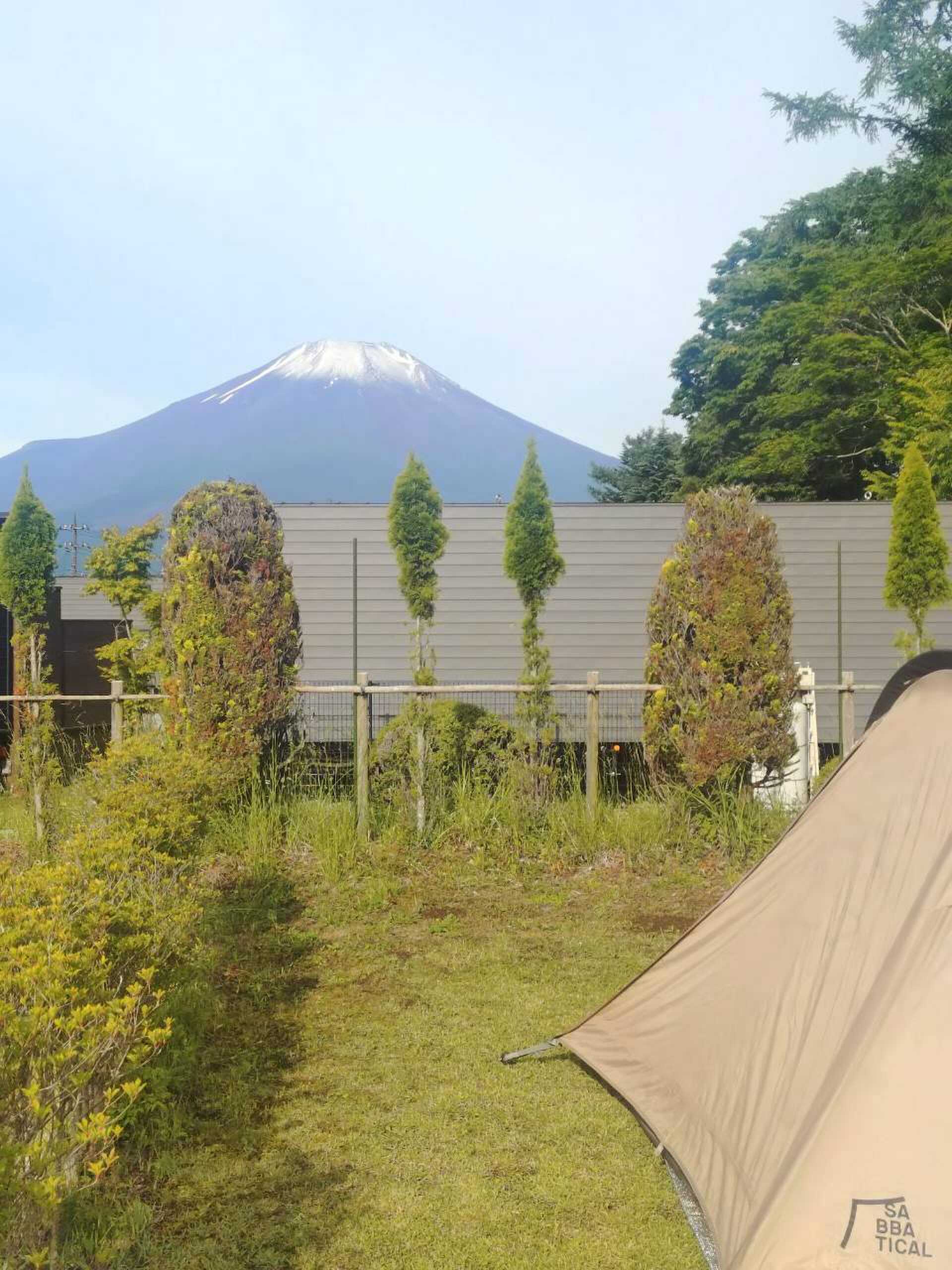 絶景サイトからの富士山
