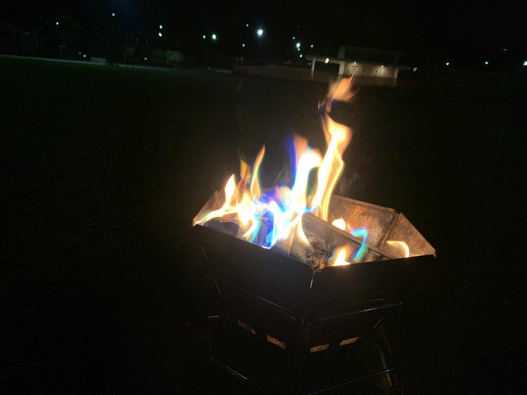 焚き火
