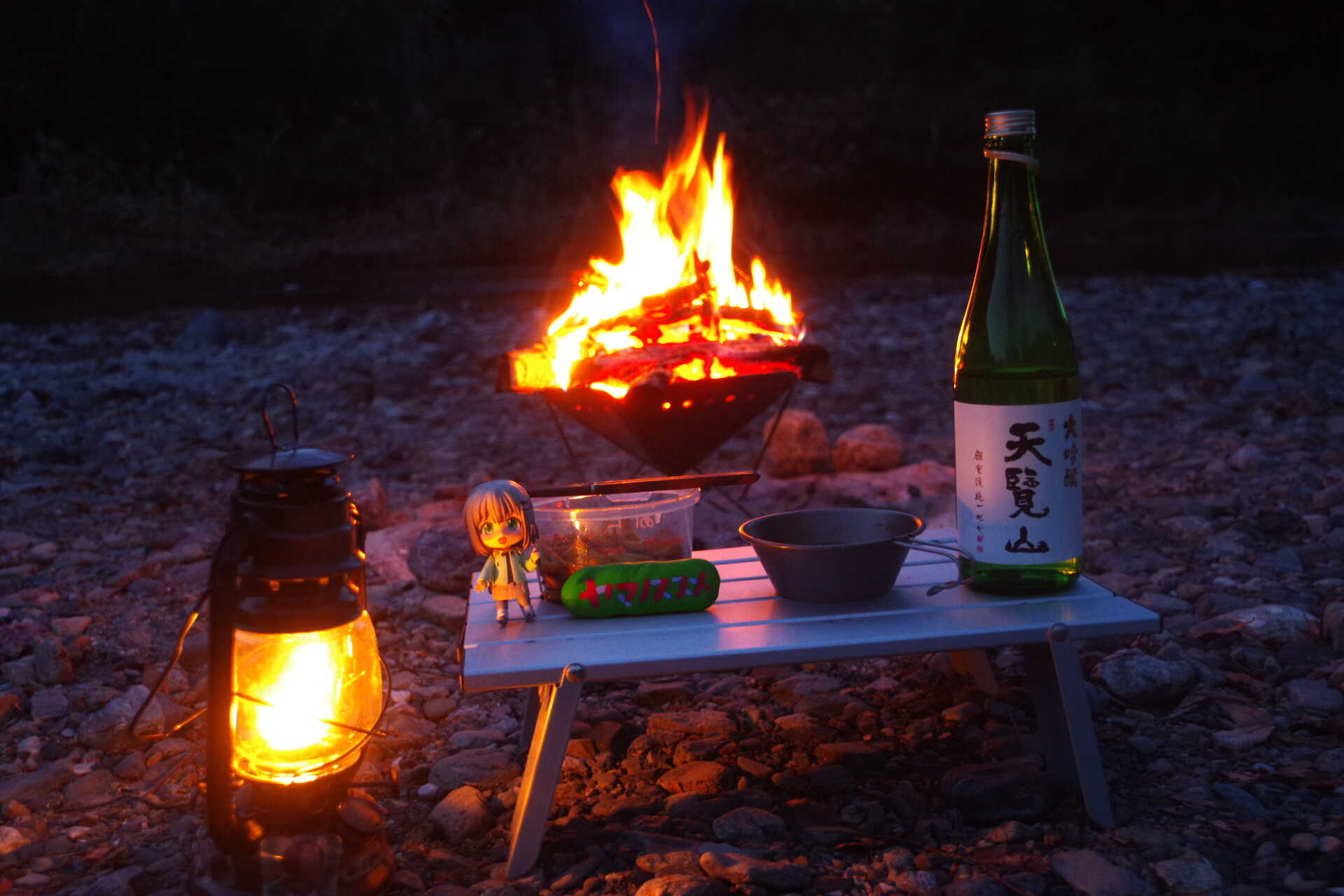 焚き火