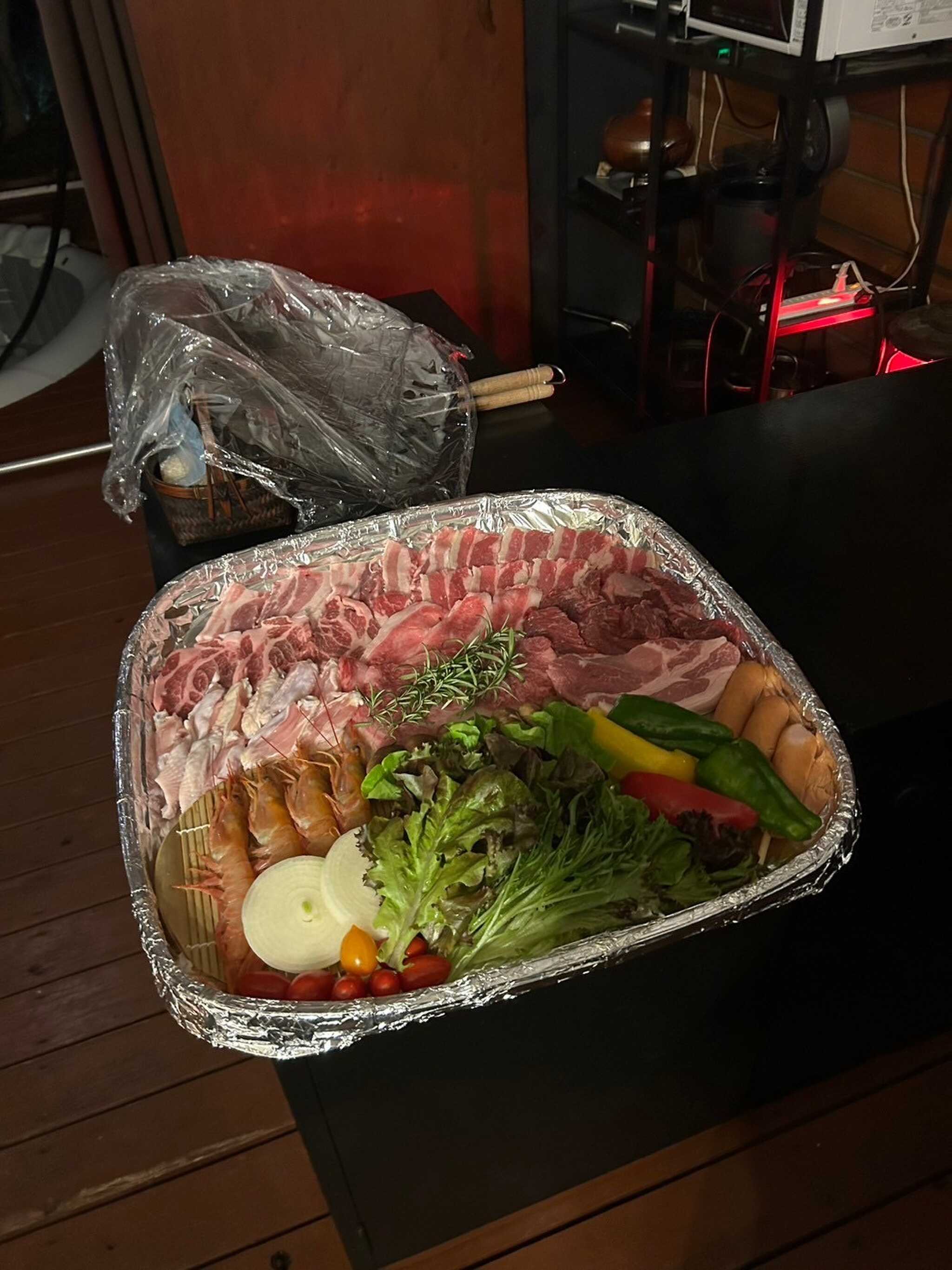 BBQのお肉です!