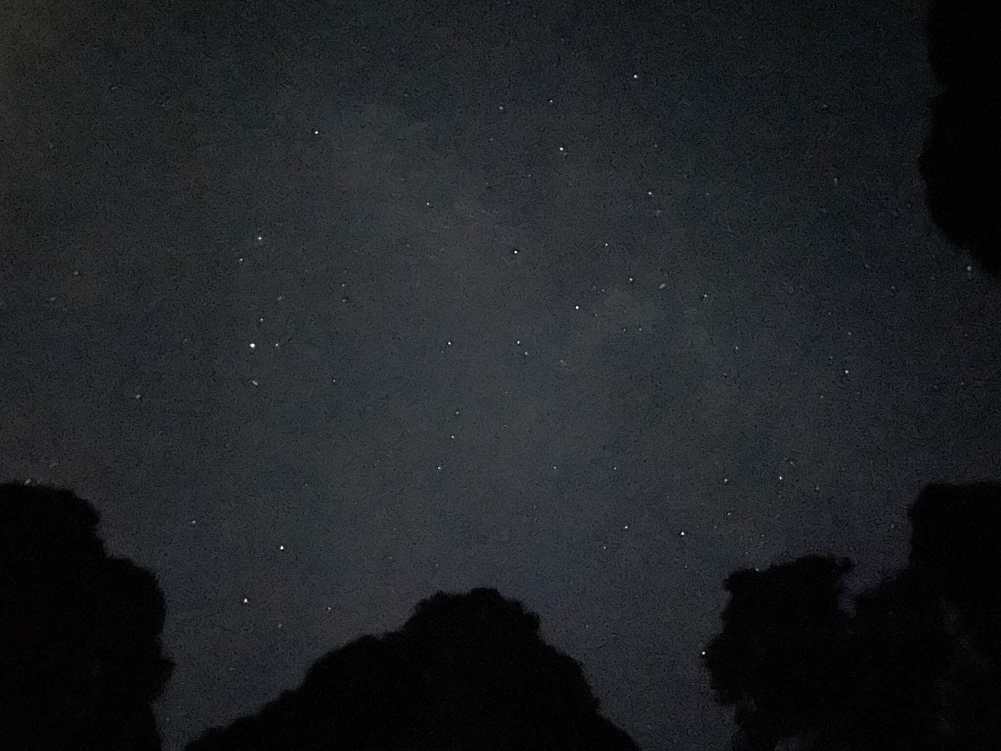 星も綺麗に見えました!