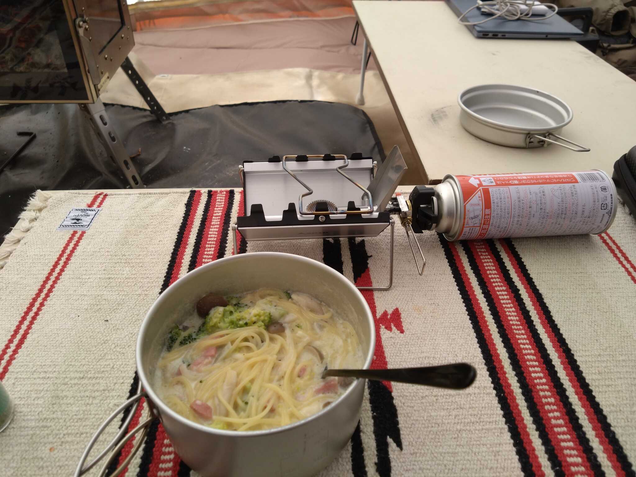 2日目の昼食。