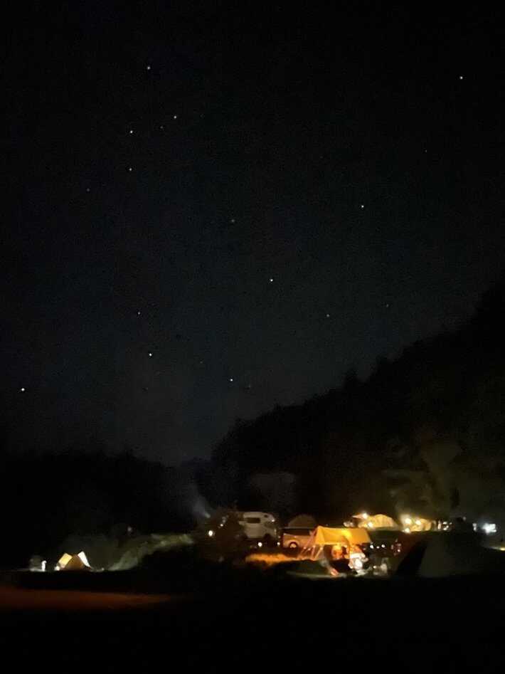 夜景です 星が写ってるかなー?
