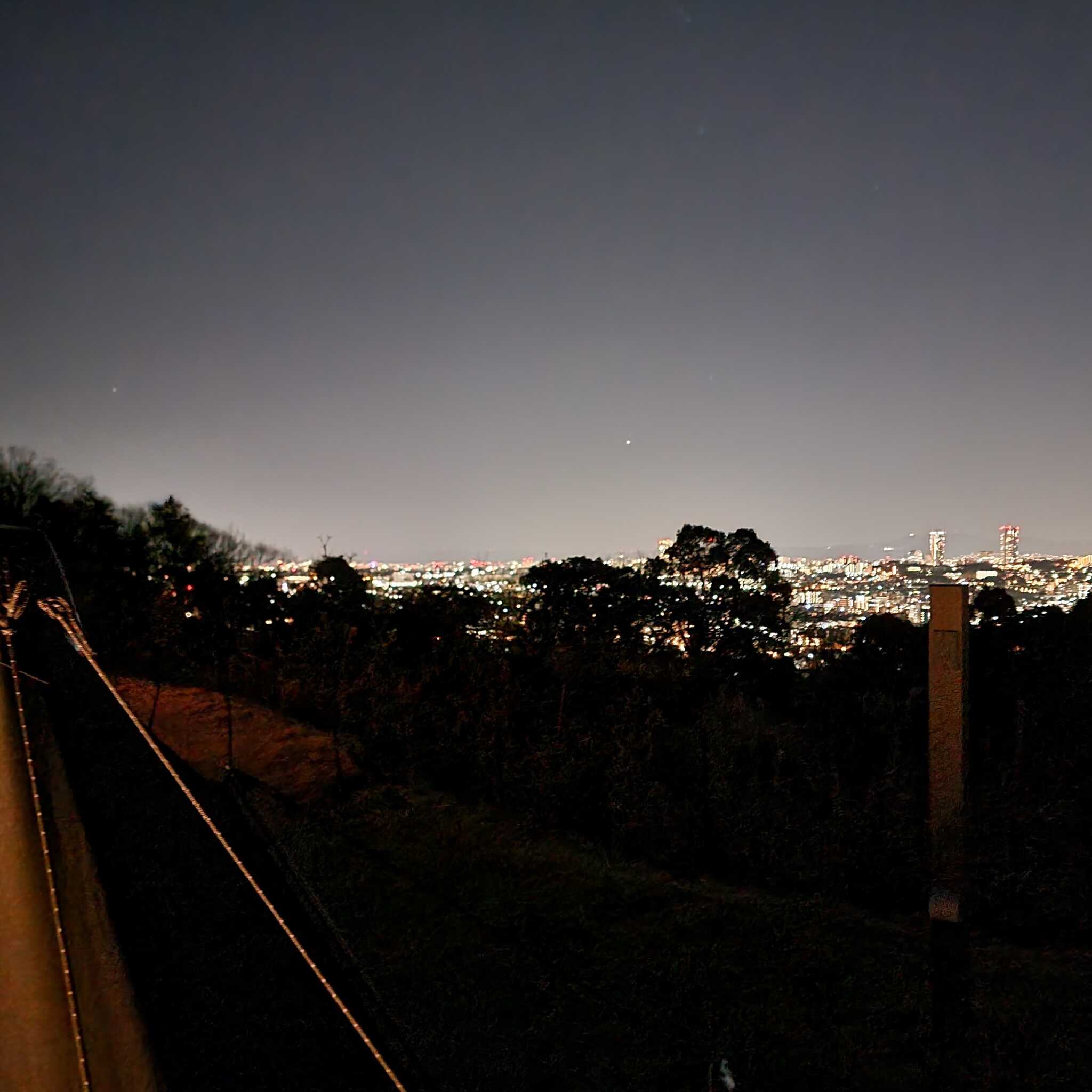サイト内から夜景