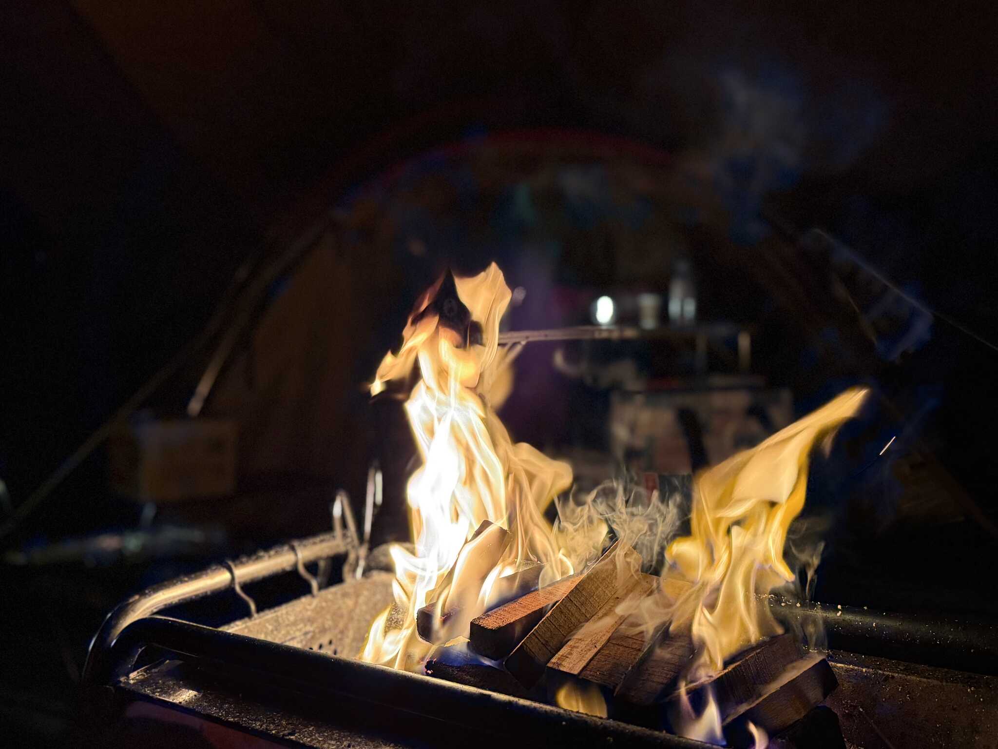 焚き火