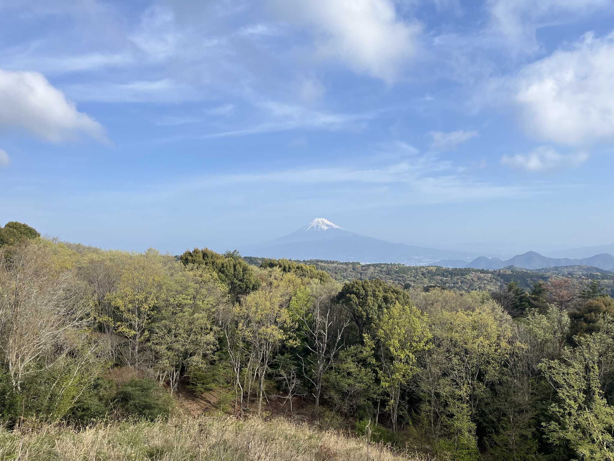 キャンプ場までの道中にて