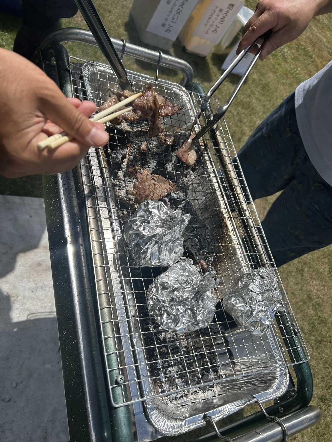 コンロ1基はこれぐらいの大きさ。
