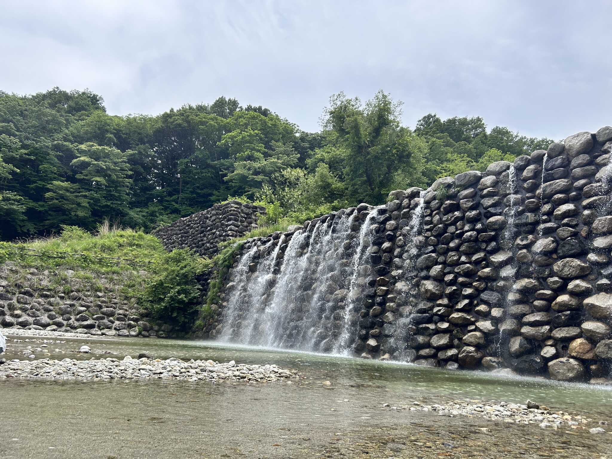 川遊び!