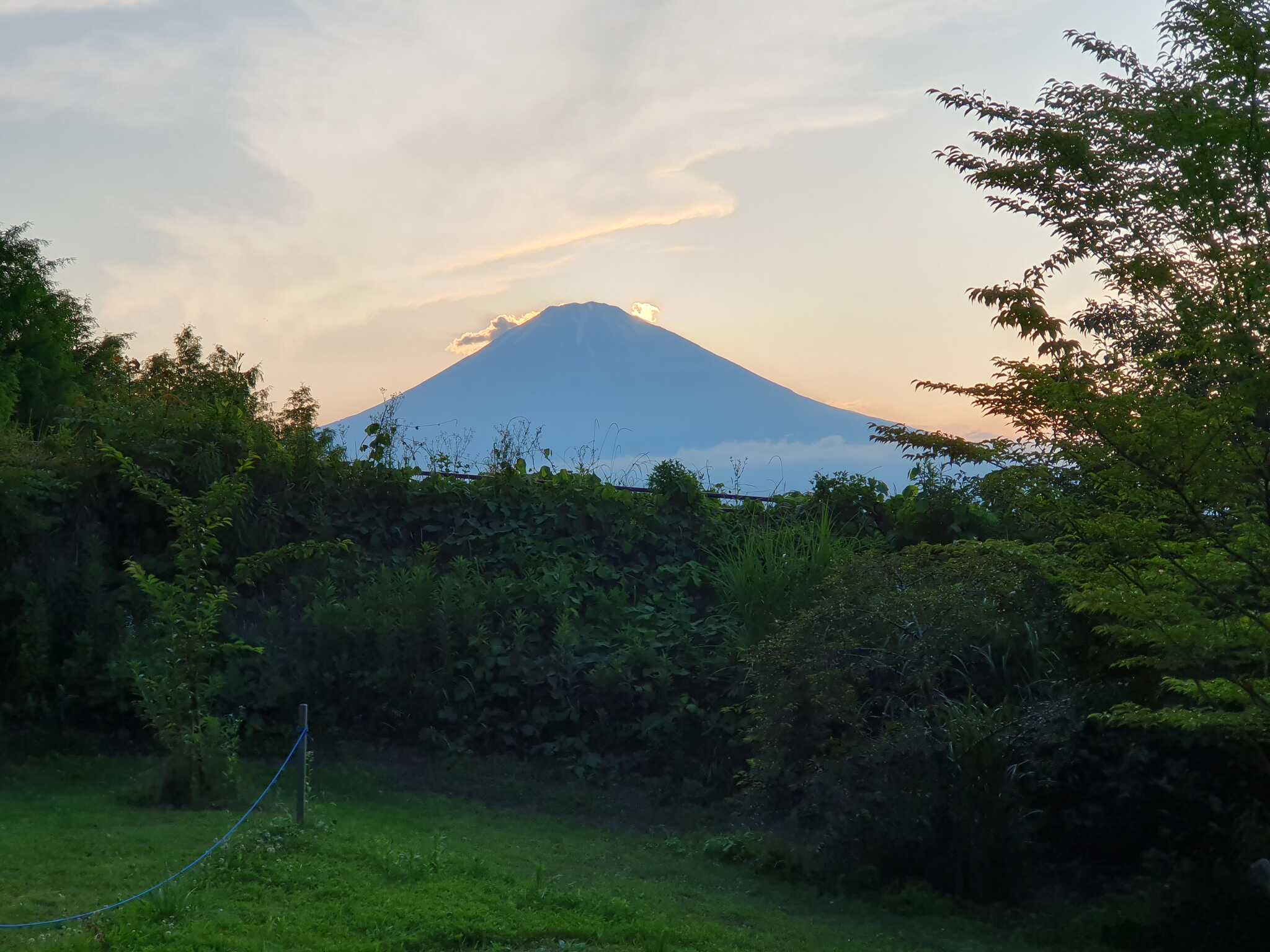 夕暮れ