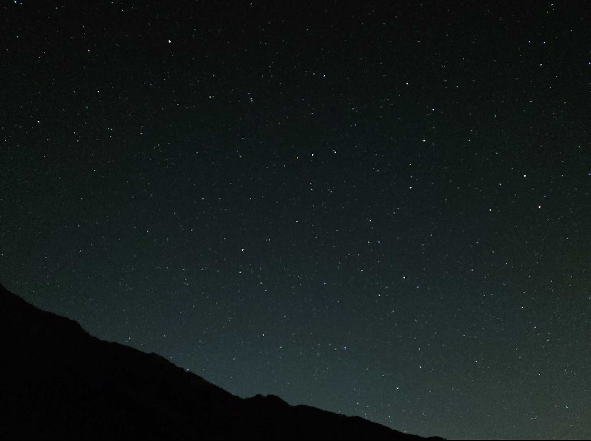 星空が綺麗です