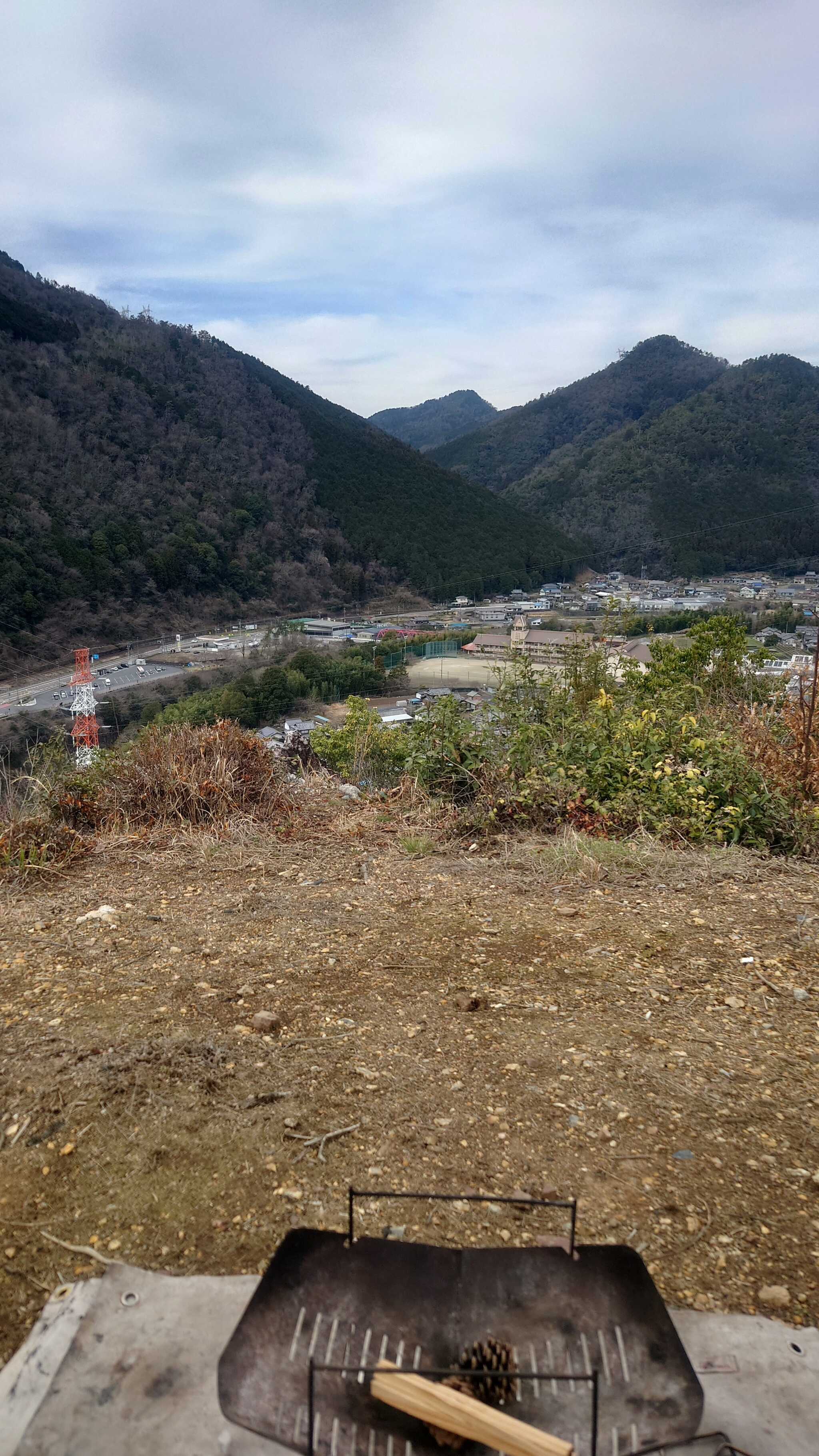 展望 with 焚き火台