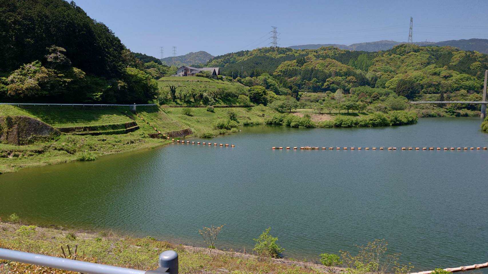 キャンプ場対岸