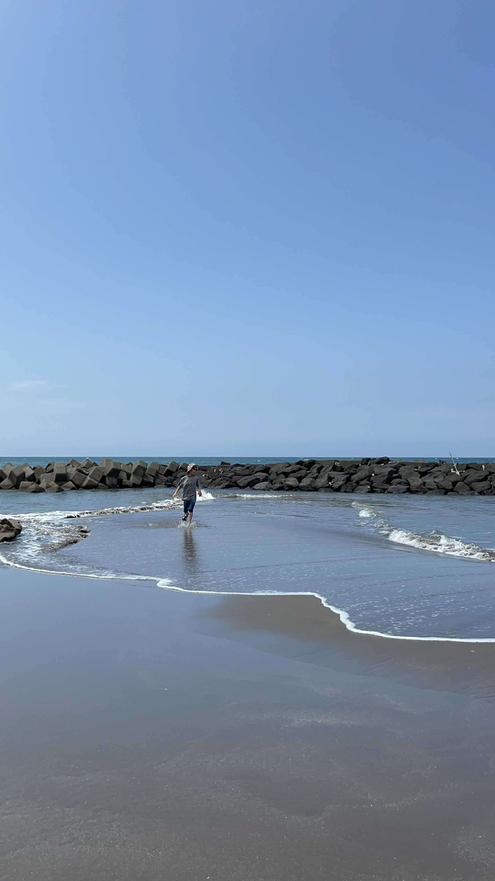 目の前の海