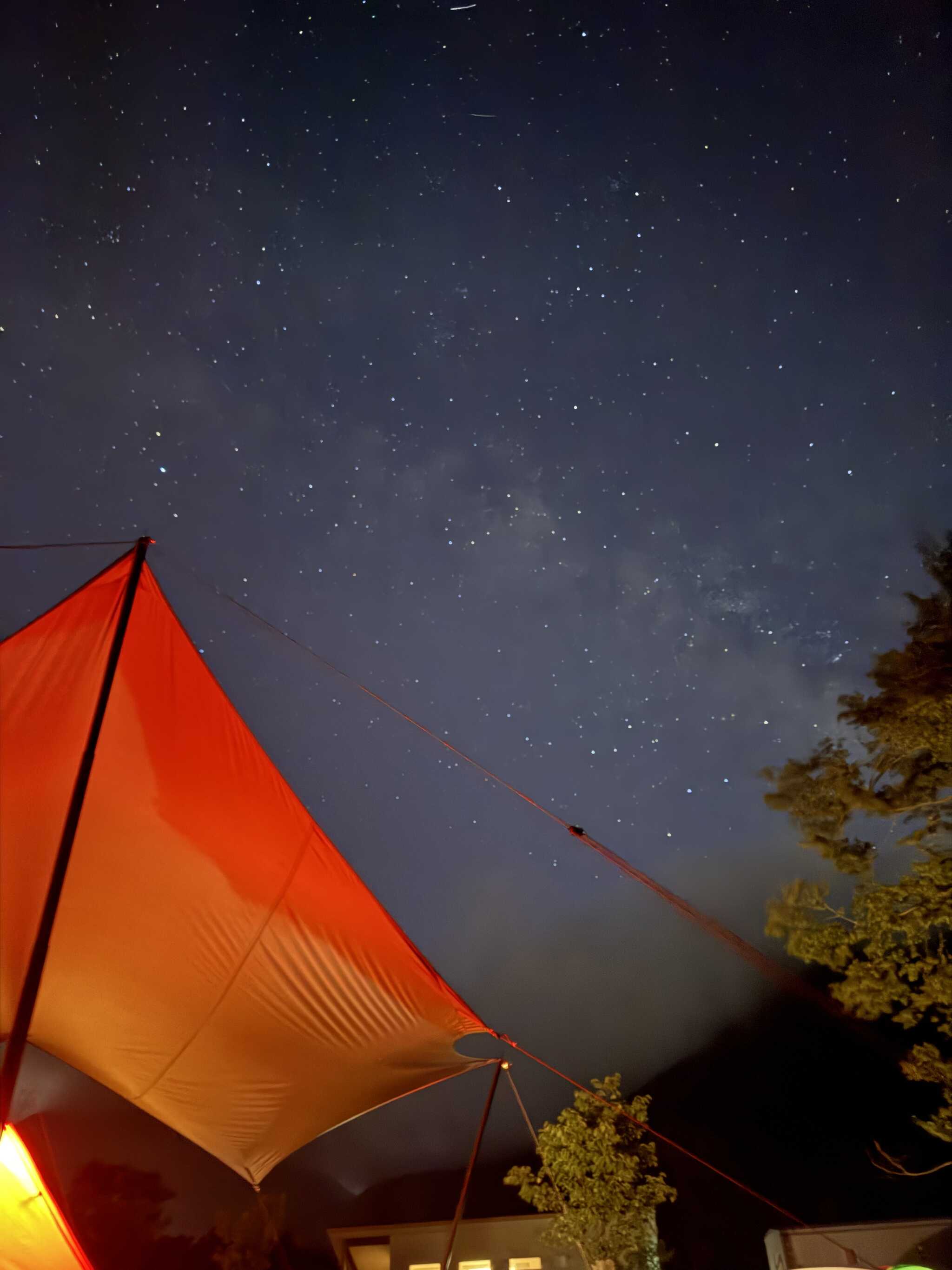 星空がとても綺麗
